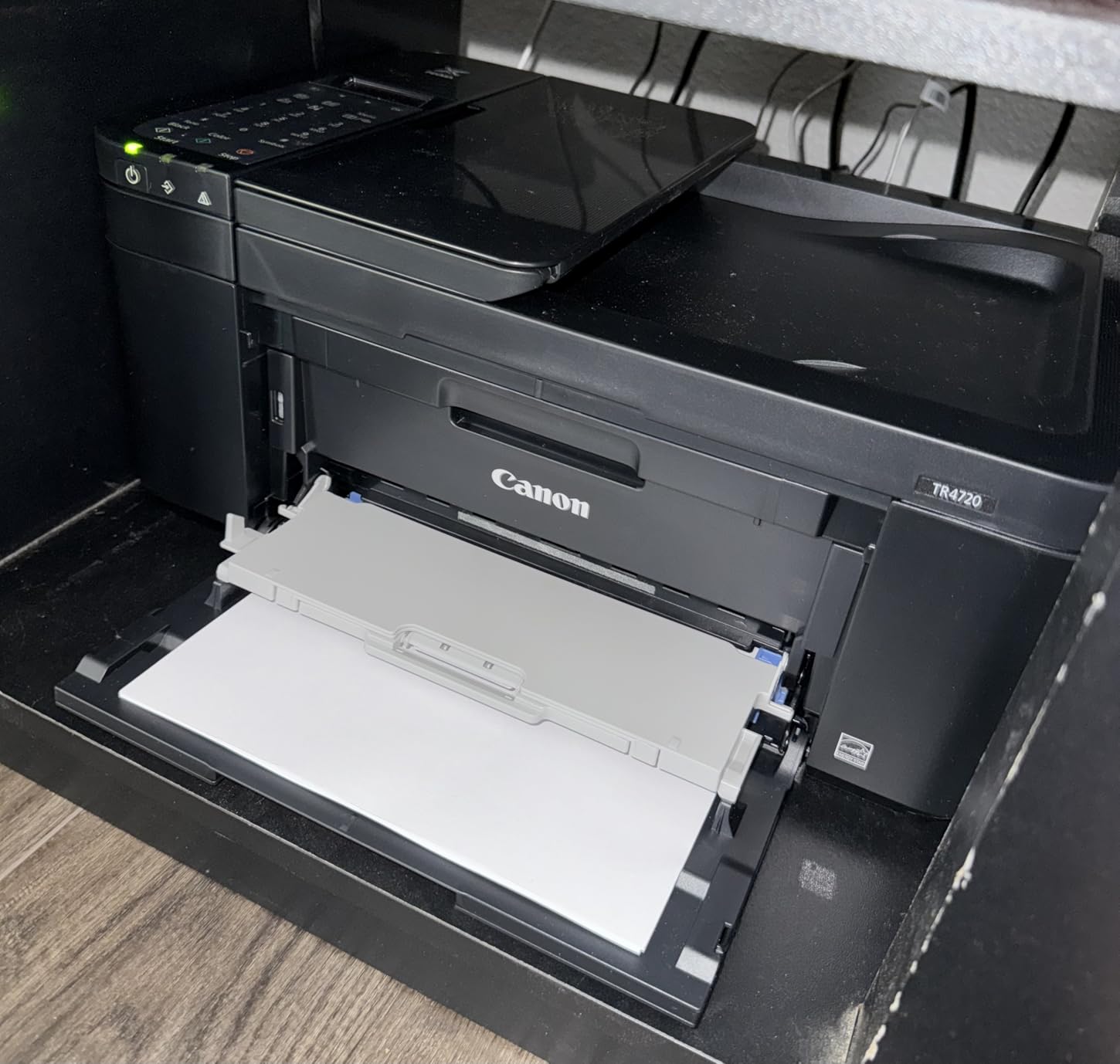 Canon PIXMA TR4720 All-in-One Wireless Printer, Home Use with Auto Document Feeder, Mobile Printing and Built-in Fax customer photo 2