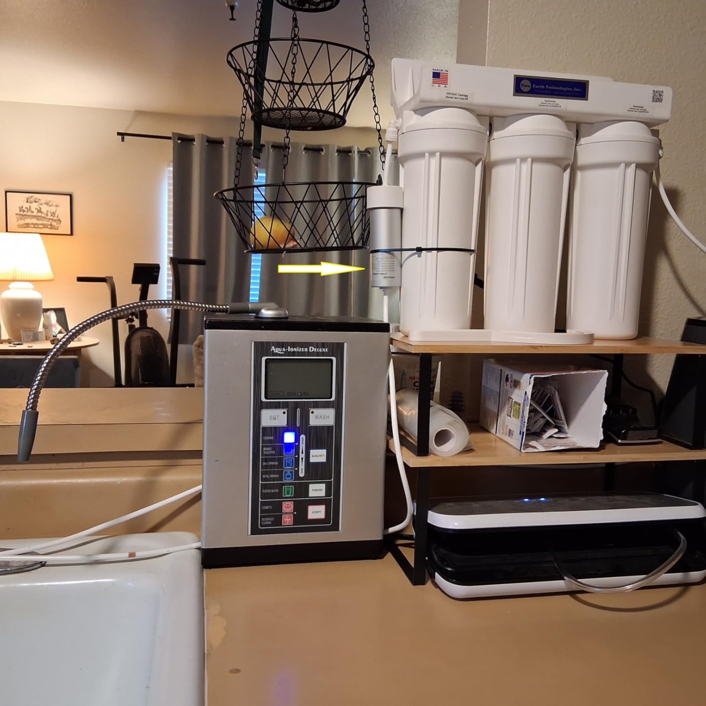 Waterdrop LED UV Ultraviolet Water Filter for Under Sink Water Filter and Reverse Osmosis System, Reduce up to 99.9% of Harmful Substances, Mercury-Free, FCC Certified, Stainless Steel customer photo 1
