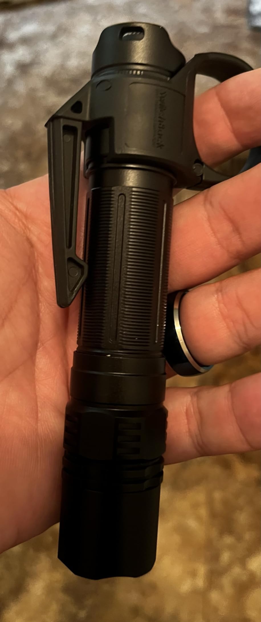 Fenix PD35 v3.0 Rechargeable Tactical Flashlight, 1700 Lumens EDC with Organizer (Black) customer photo 1