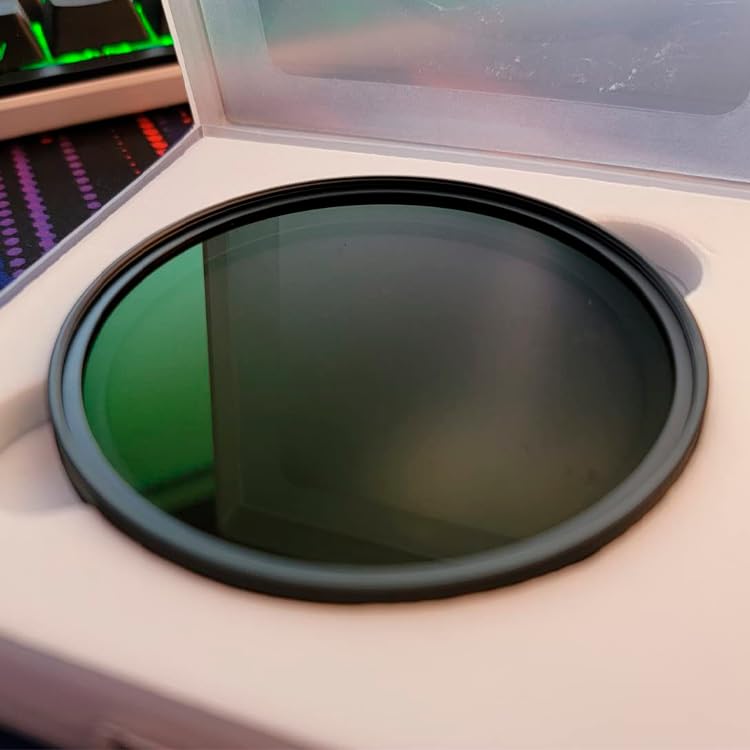 NEEWER 67mm Variable ND Filter ND2-ND400 (1-9 Stops), Neutral Density Filter, Multiple Coatings, Water and Scratch Resistant customer photo 2