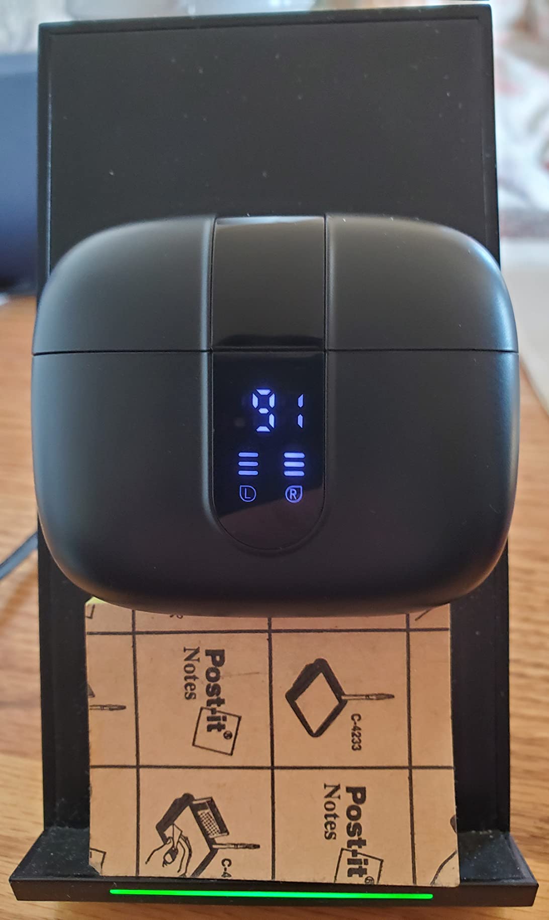 TAGRY Bluetooth Headphones True Wireless Earbuds 60H Playback LED Power Display Earphones with Wireless Charging Case IPX5 Waterproof in-Ear Ear buds with Mic for TV Smart Phone Laptop Computer Sports customer photo 1