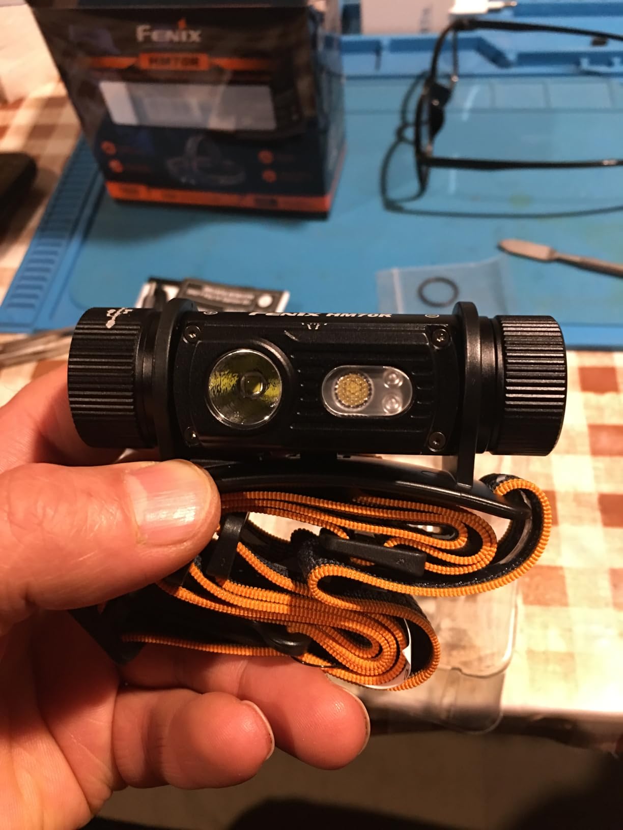 Fenix HM70R Headlamp, 1600 Lumen USB-C Rechargeable with White, High CRI and Red Beams customer photo 1