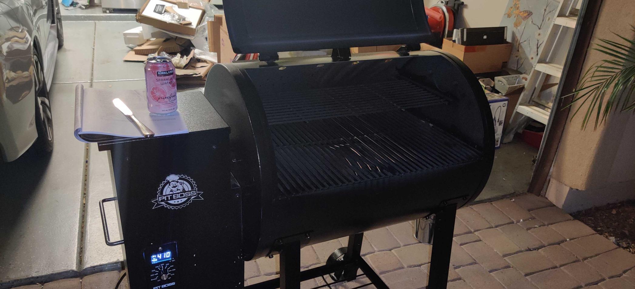 Pit Boss PB440FB1 Pellet Grill, 482 Square Inches, Black customer photo 1