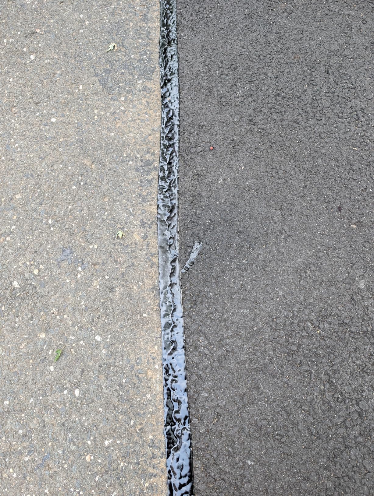 EWT Premium Asphalt Tarmac Parking Lot Joint and Crack Sealer Repair Hot-Filler II Tape 2 in x 50 ft Long (3mm Thick) customer photo 2