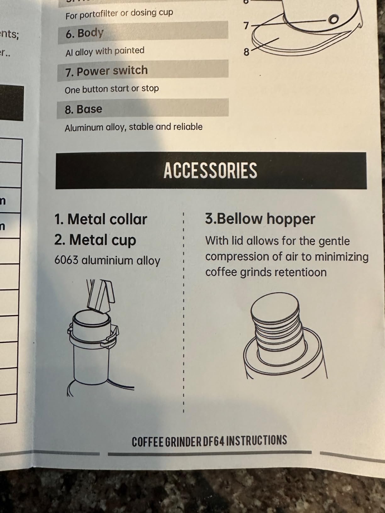 MiiCoffee DF64 II Single Dosing Coffee Grinder (Black) customer photo 1