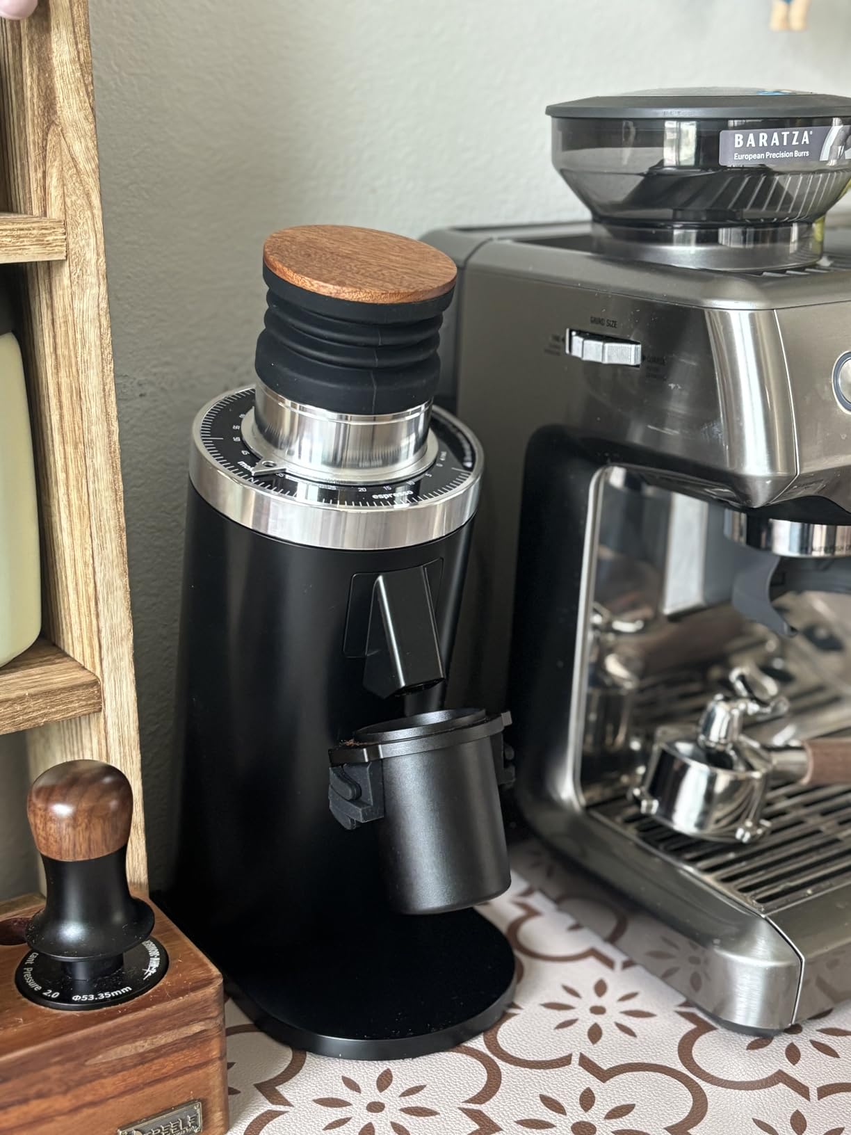 MiiCoffee DF64 II Single Dosing Coffee Grinder (Black) customer photo 2