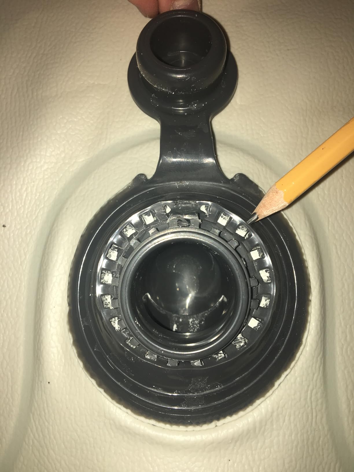 INTEX PureSpa Greystone Deluxe 4 Person Square Inflatable Hot Tub, Bubble Massage Spa Set with Energy Efficient Cover, 2 Headrests, & LED Light, 69 in x 28 in customer photo 2