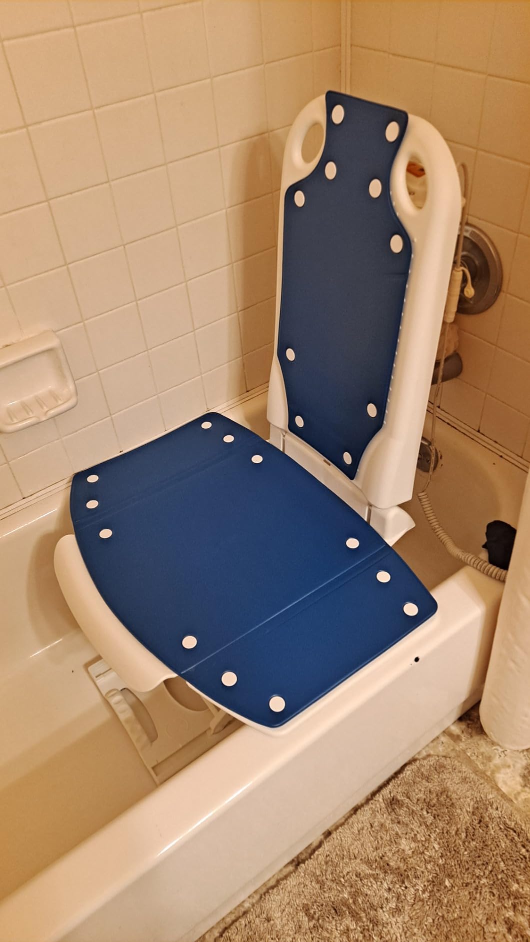 MAIDeSITe Electric Chair Lift, Stand Up Independently from Floor, Support Up to 300 LBS, Chair Lift for Elderly, JC35M3 customer photo 1