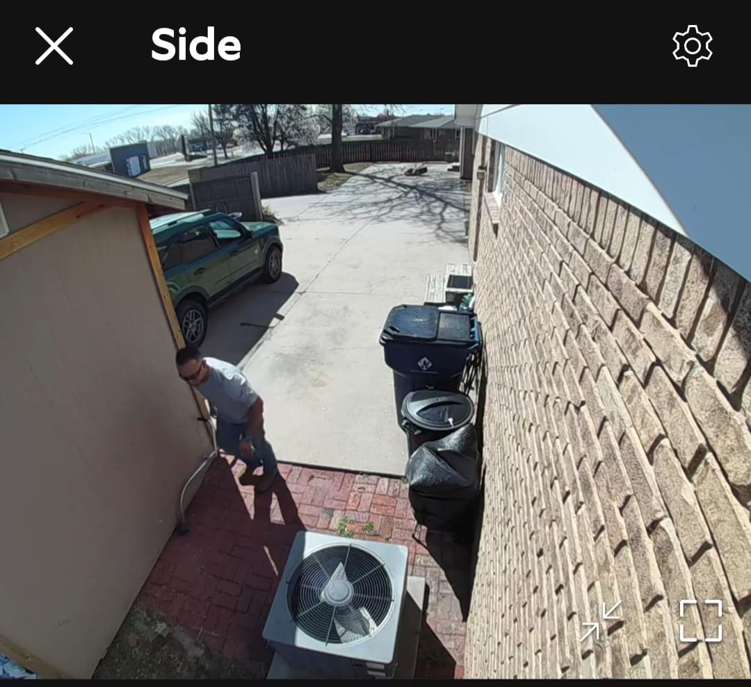 Ring Spotlight Cam Plus, Battery (newest model), Home or business security with HD video, Two-Way Talk, Color Night Vision, and Security Siren, White customer photo 1