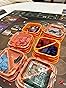 X-Trayz Game Storage Trays - Organize Your Board Games with Ease! Pack of 6 Storage Trays for Board Games, Convenient Storage Solution for Game Components, Orange Color, Made by Lucky Duck Games customer photo 1