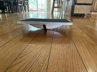 StrongTek Professional Wooden Balance Board, Rocker Board with Anti Slip Roller customer photo 2
