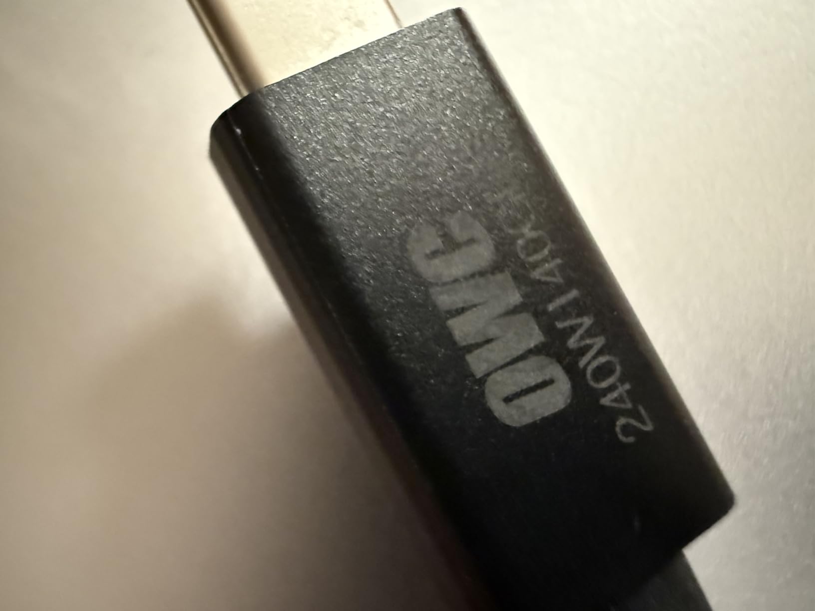 OWC 2,0M Thunderbolt 4 / USB-C Cable - Universal and Full Capability for All Thunderbolt 3, Thunderbolt 4, USB-C, and USB4 Devices customer photo 2