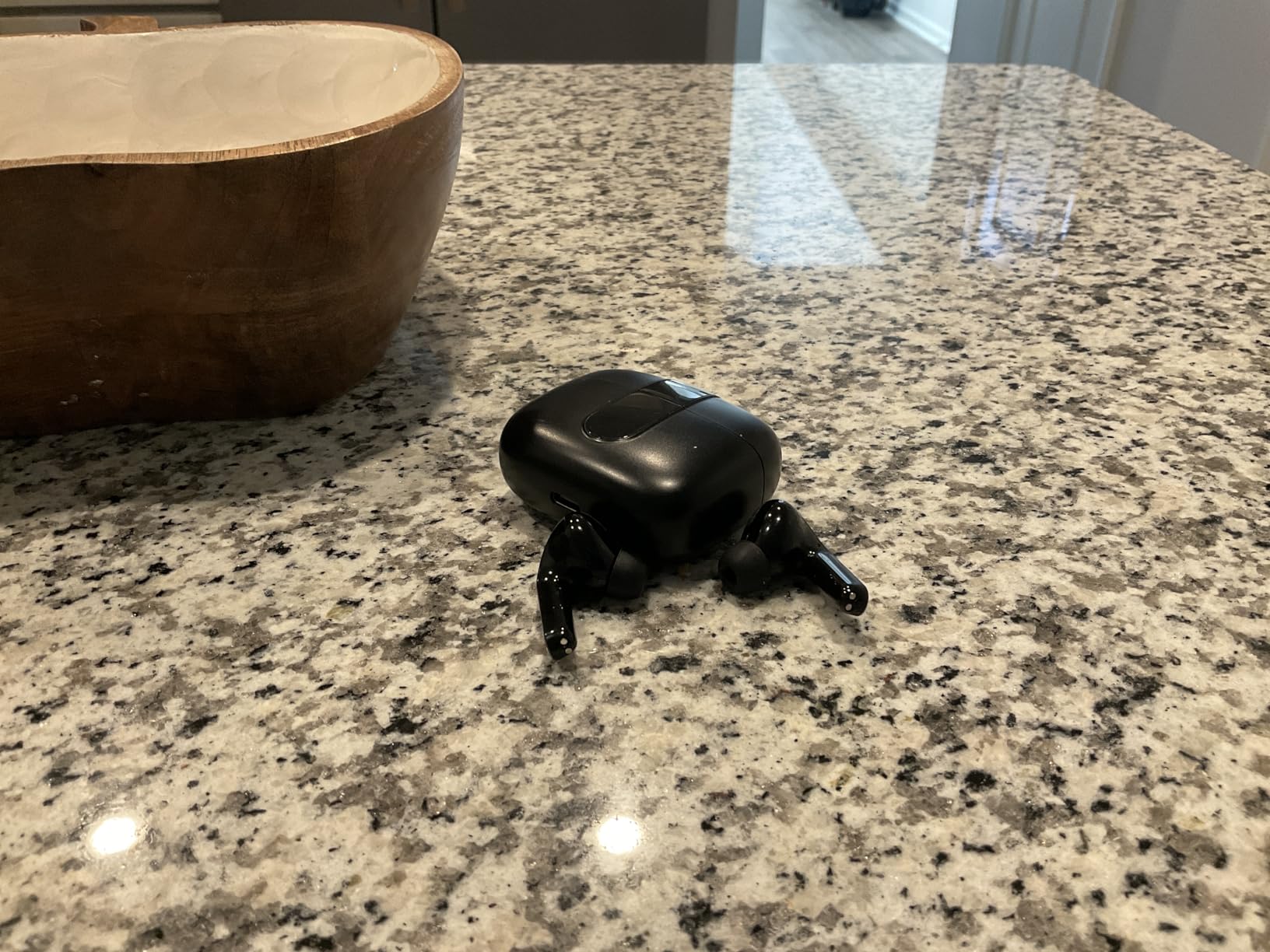 TAGRY Bluetooth Headphones True Wireless Earbuds 60H Playback LED Power Display Earphones with Wireless Charging Case IPX5 Waterproof in-Ear Ear buds with Mic for TV Smart Phone Laptop Computer Sports customer photo 2