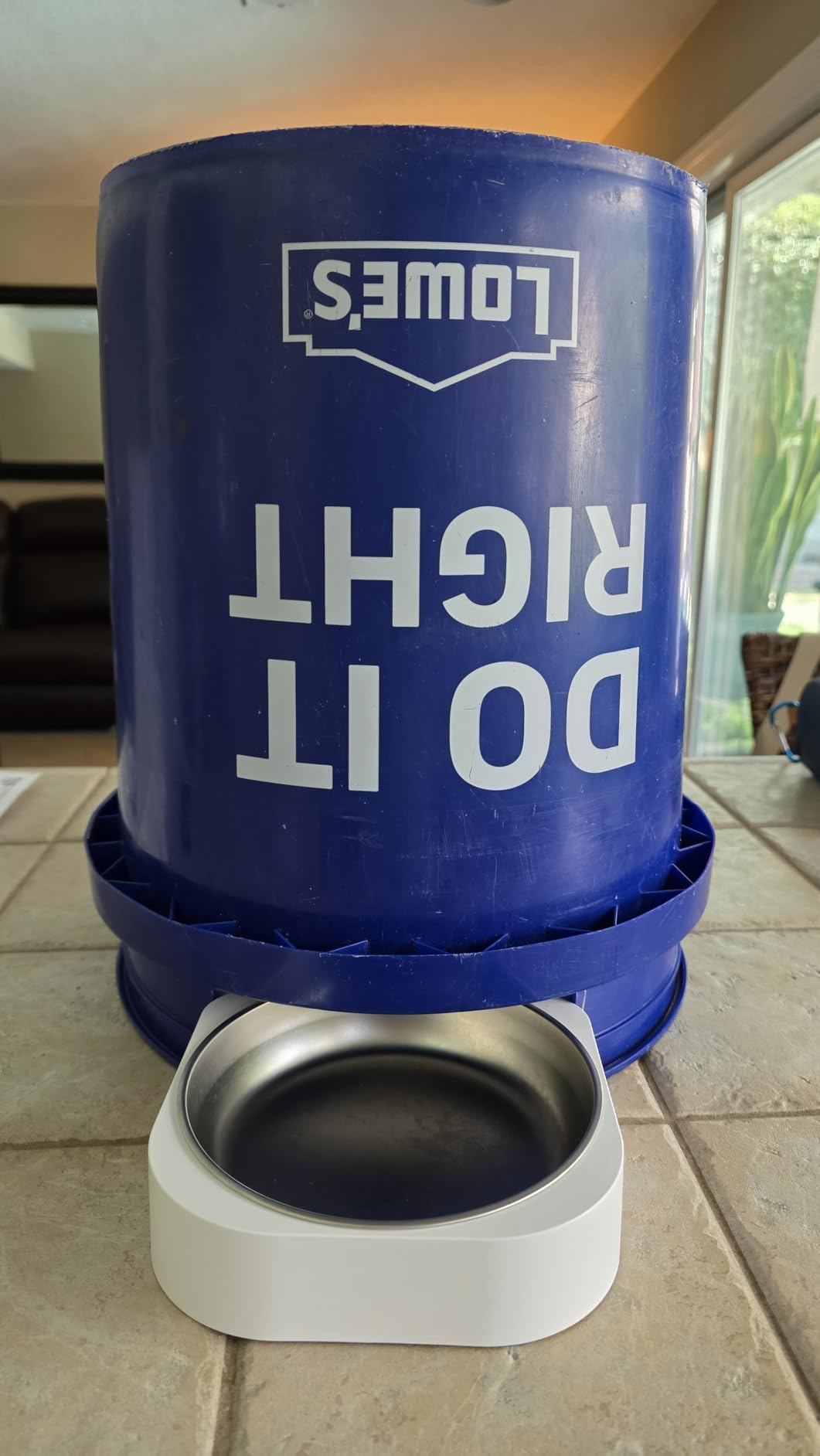 VOLUAS Automatic Cat Feeders - Timed Pet Feeder for Cats and Dogs with Dry Food Dispenser, Desiccant Bag, Programmable Portion Control, 4 Daily Meals, 10s Voice Recorder customer photo 2