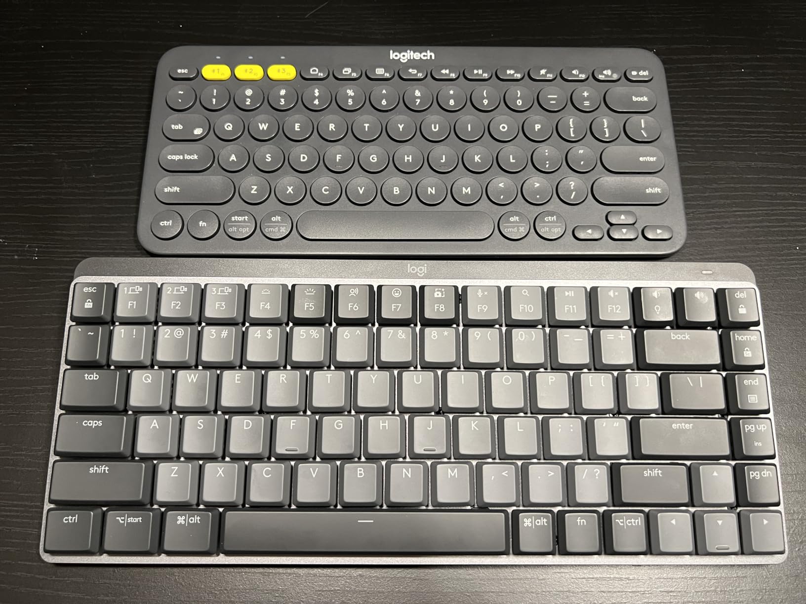 Logitech MX Mechanical Wireless Illuminated Performance Keyboard, Clicky Switches, Backlit Keys, Bluetooth, USB-C, macOS, Windows, Linux, iOS, Android, Metal customer photo 1
