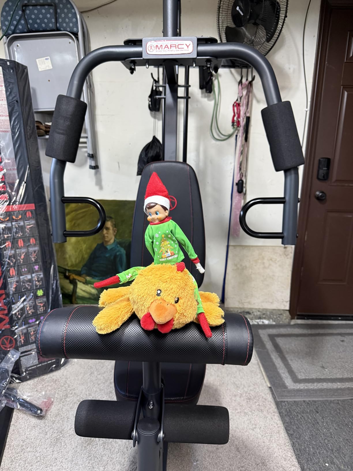 Marcy Multifunction Steel Home Gym 150lb Weight Stack Machine customer photo 1