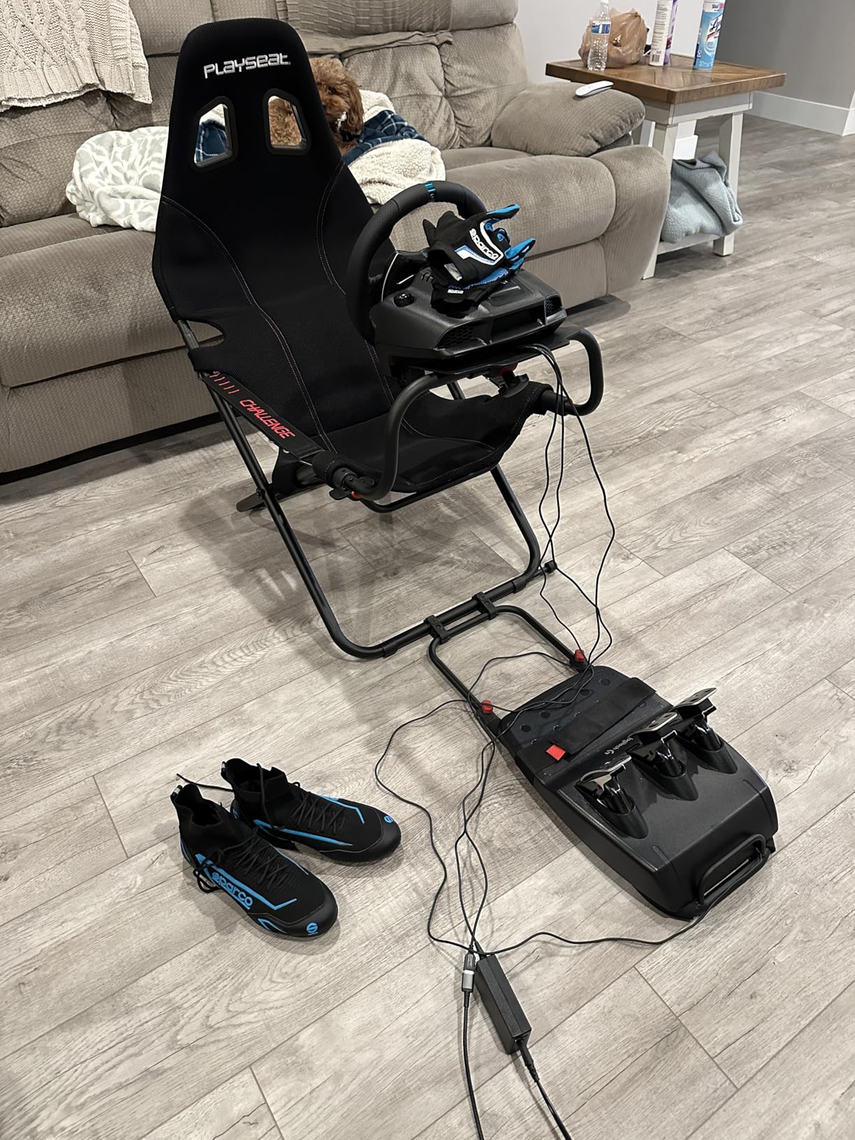 Playseat Challenge Racing Simulator Cockpit | Foldable & Adjustable | for High Performance Sim Racing | Compact & Flexible | Supports All Steering Wheels & Pedals customer photo 2