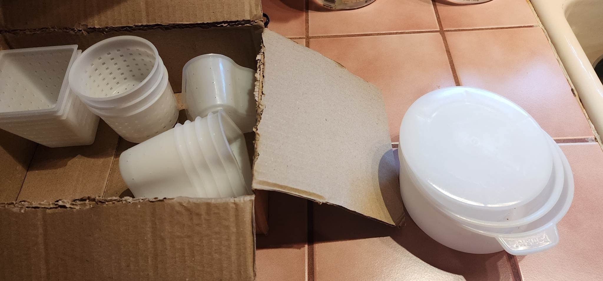 16 pcs Cheese Making Kit for Beginners - Soft Cheese Form Molds for Cheese Making + Thermometer + Hard Cheese Mold with a Follower - Cheese Making Supplies - Moldes Para Queso Fresco Casero №5 customer photo 2