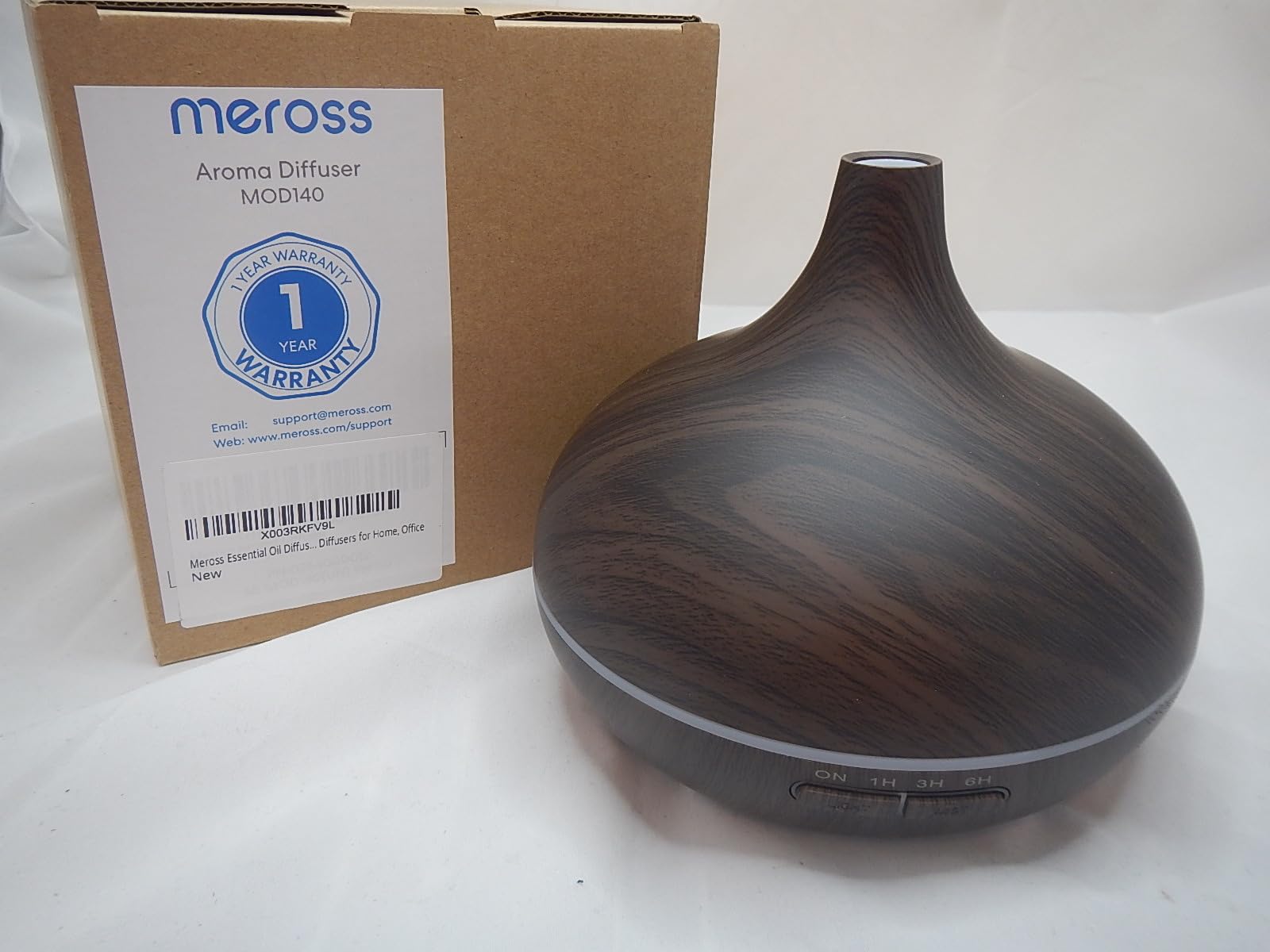 Meross Smart WiFi Essential Oil Diffuser Works with Apple HomeKit & Alexa, Ultrasonic Aromatherapy Diffuser & Mist Humidifier with Voice & APP Remote Control, Schedule & Timer, RGB Light customer photo 2