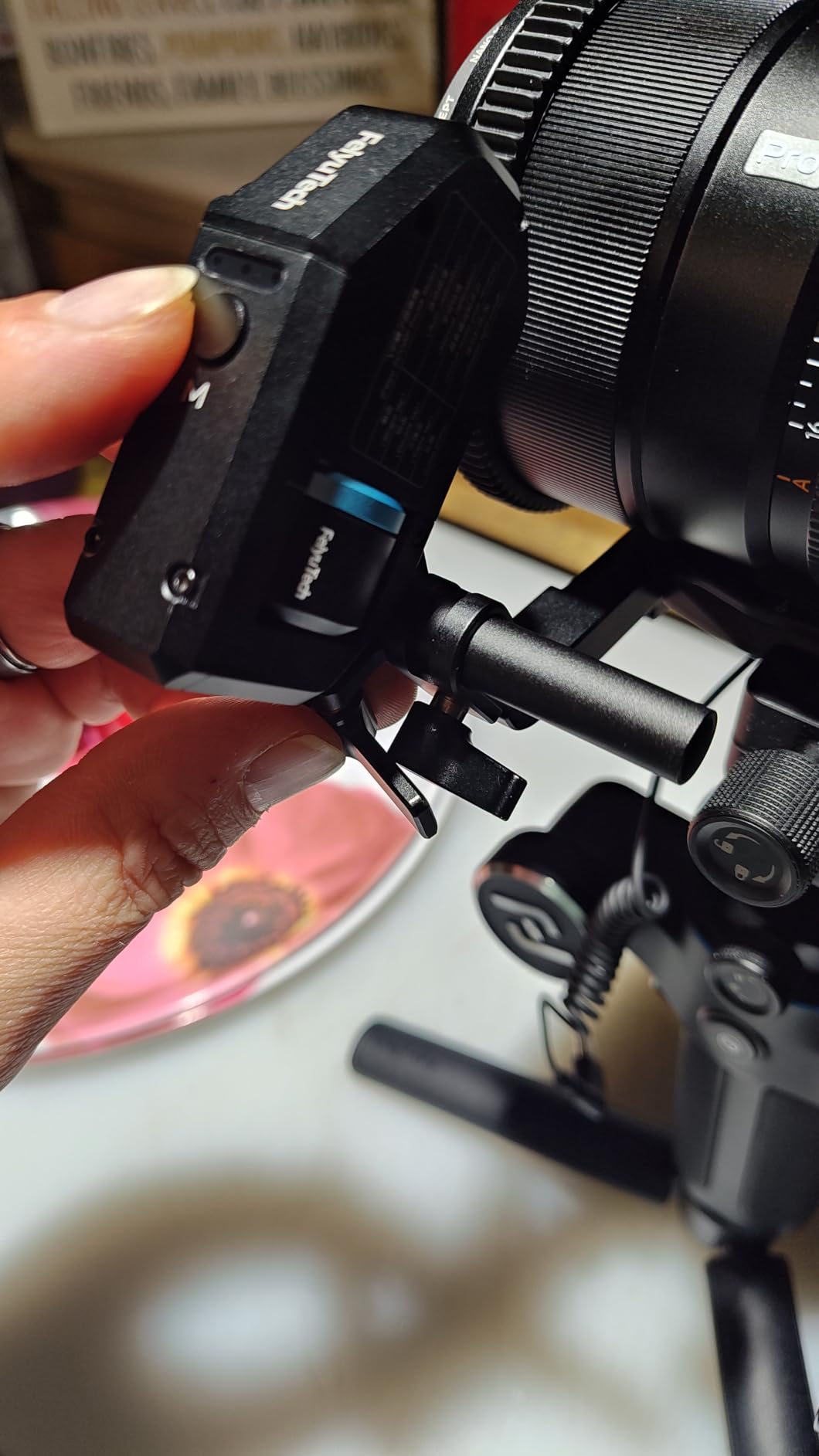 FeiyuTech Follow Focus Brushless Motor Kit - Compatible with SCORP 3/SCORP 2/SCORP-C2/SCORP Pro Camera Gimbals, Lens Zoom & Focus Control System customer photo 1