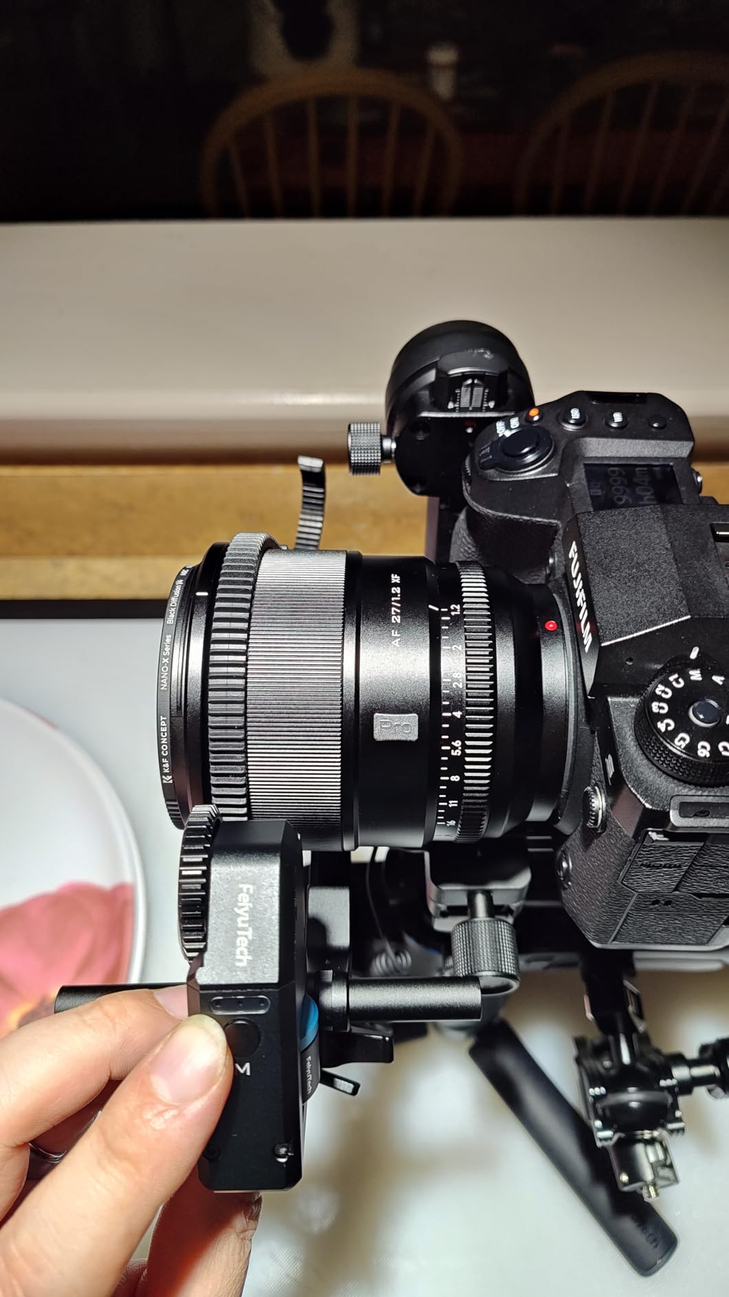 FeiyuTech Follow Focus Brushless Motor Kit - Compatible with SCORP 3/SCORP 2/SCORP-C2/SCORP Pro Camera Gimbals, Lens Zoom & Focus Control System customer photo 2