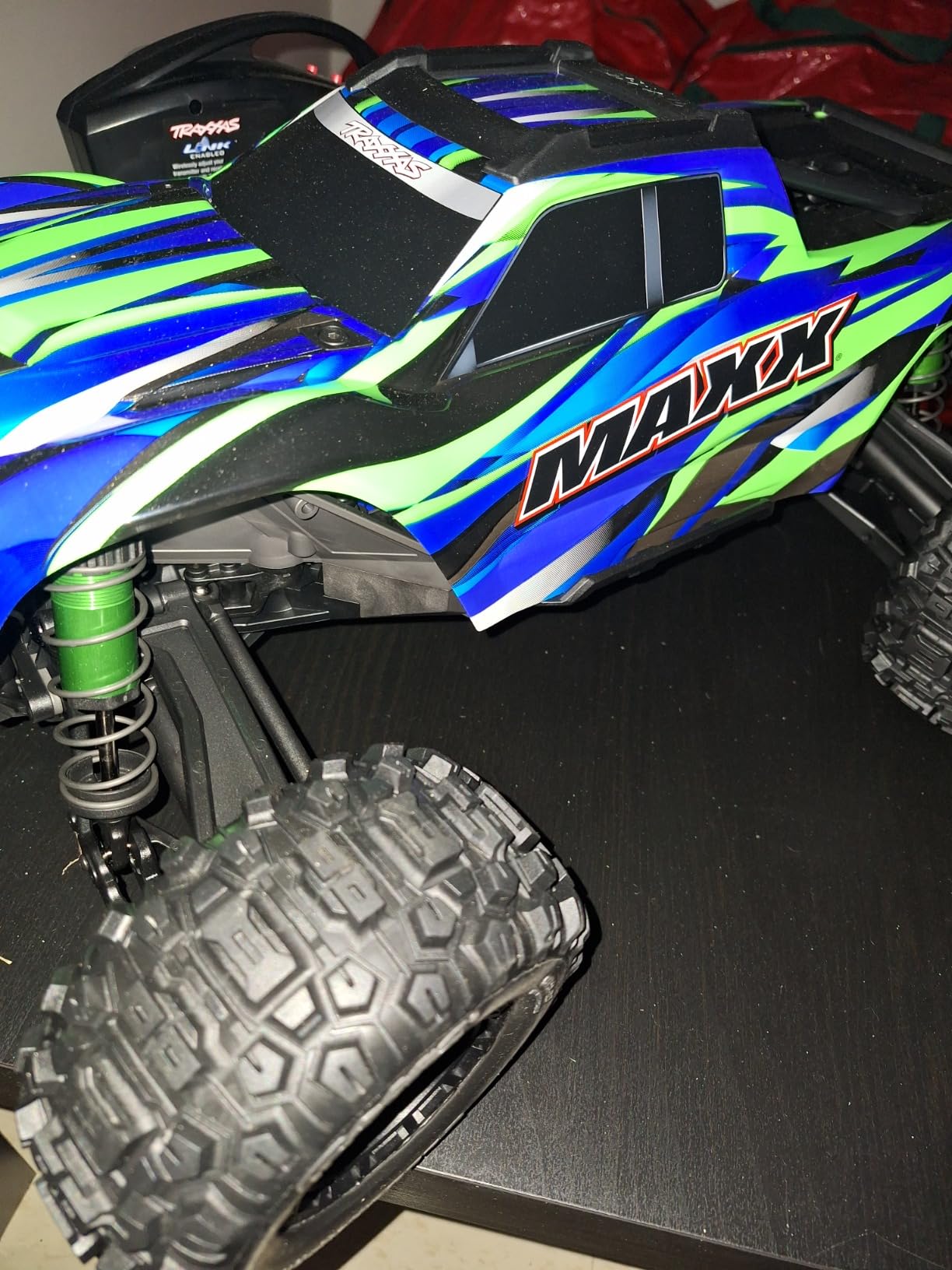 Traxxas Maxx Wide Green 1:10 RC Model Car Monster Truck 4WD RTR 2.4GHz customer photo 1