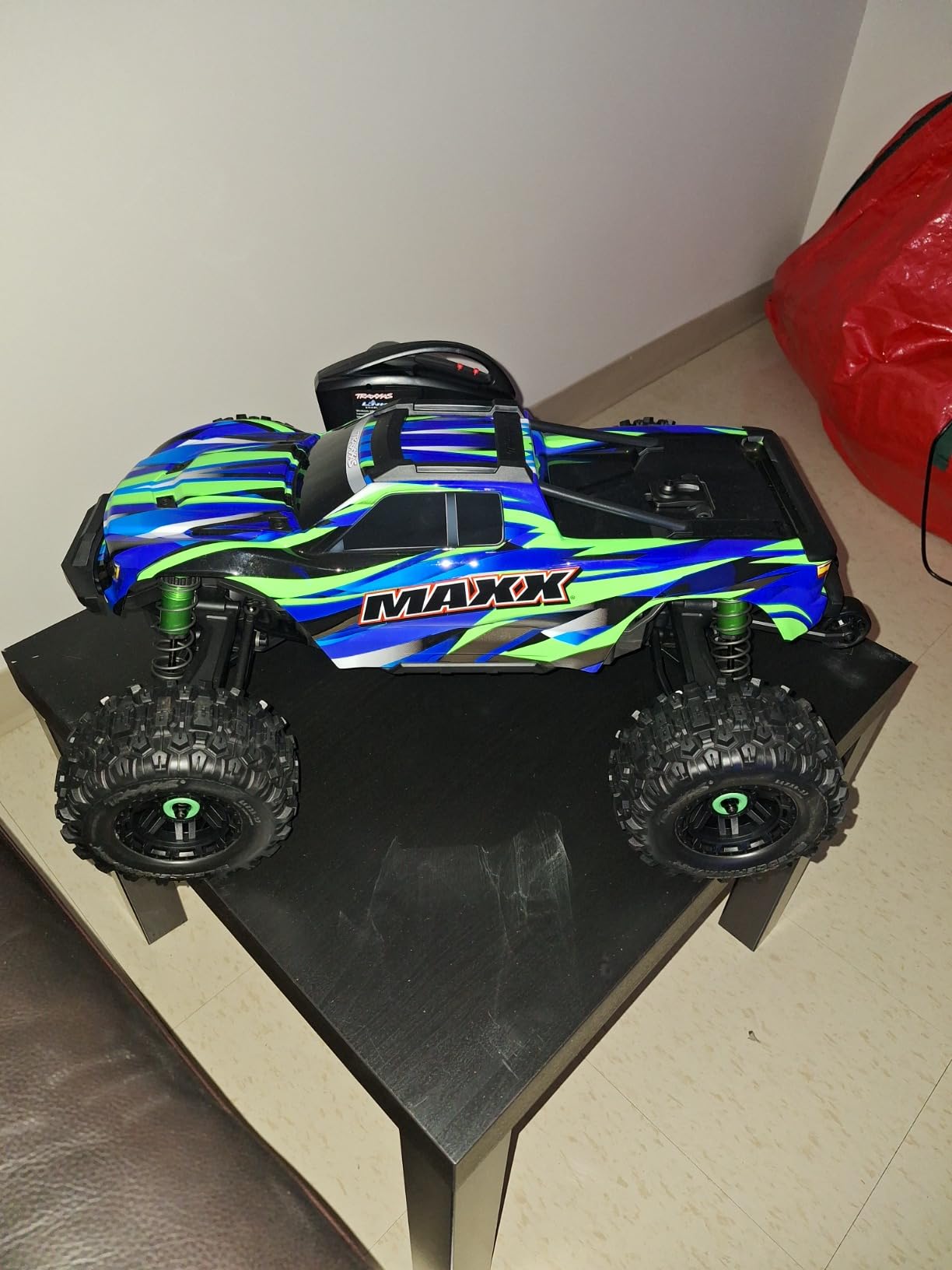 Traxxas Maxx Wide Green 1:10 RC Model Car Monster Truck 4WD RTR 2.4GHz customer photo 2