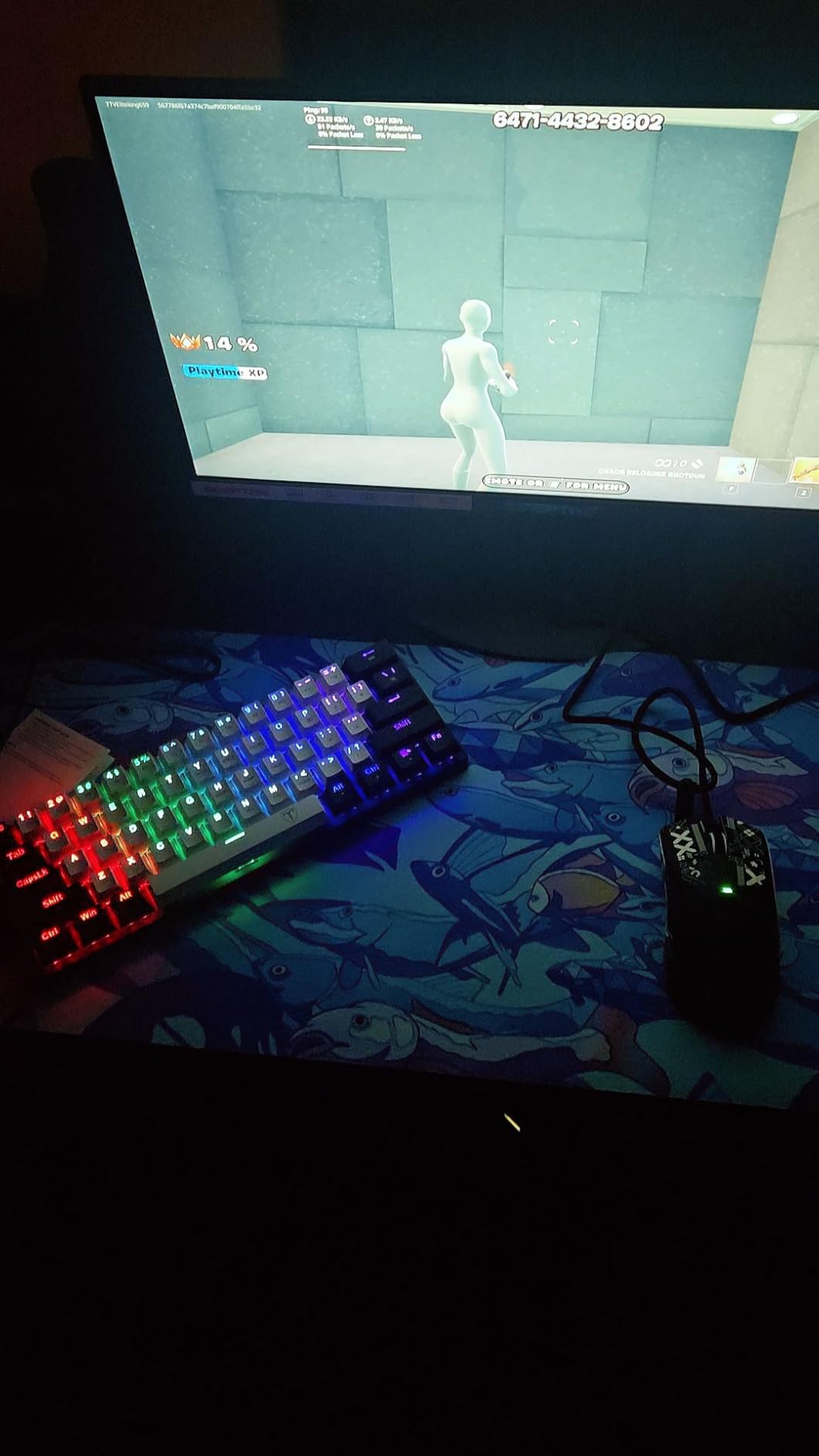 Portable 60% Mechanical Gaming Keyboard, Wired Keyboard with Blue Switches, LED Customization Backlit, 61 Keys Ultra-Compact Mini OfficeKeyboard for PC/Mac/Xbox,Easy to Carry On Trip-Black customer photo 1