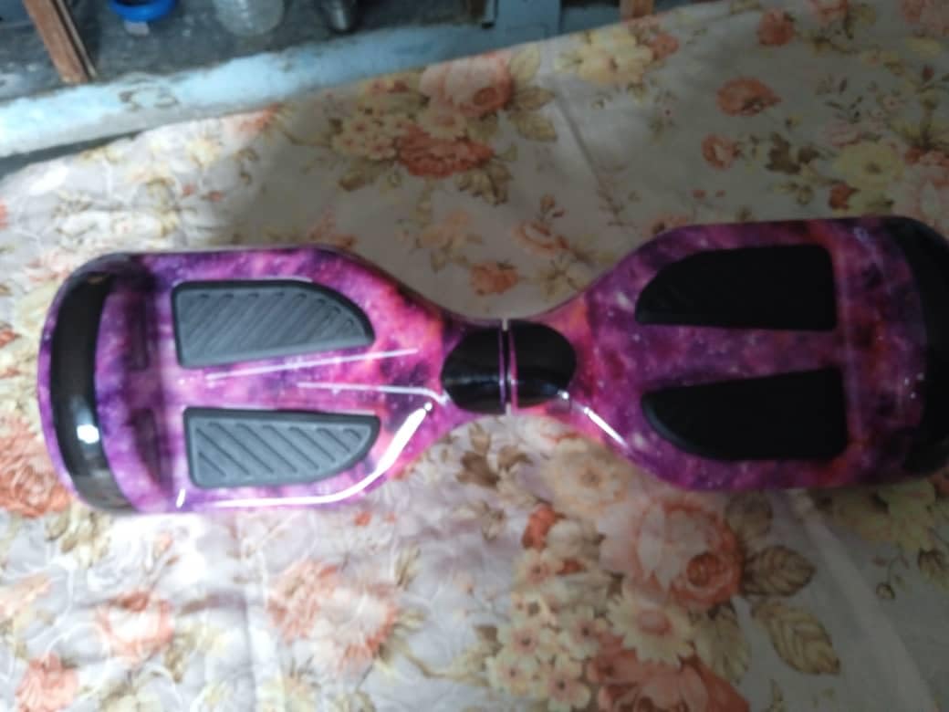 SIMATE Hoverboard, Bluetooth All Terrain Hover Boards with LED Lights and APP Control, Gifts for Kids Adults Girls Boys, for All Ages customer photo 1