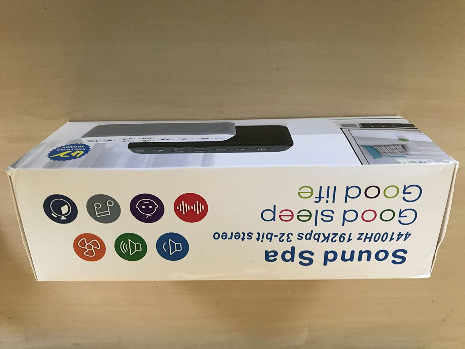 OnLyee White Noise Machine for Office Privacy & Noise Canceling, USB Rechargeable Sound Machine for Sleeping Adults, 42 Soothing Sounds, Lullabies, Fan Sounds, Auto-Off Timer - Ideal for Sleep & Focus customer photo 1