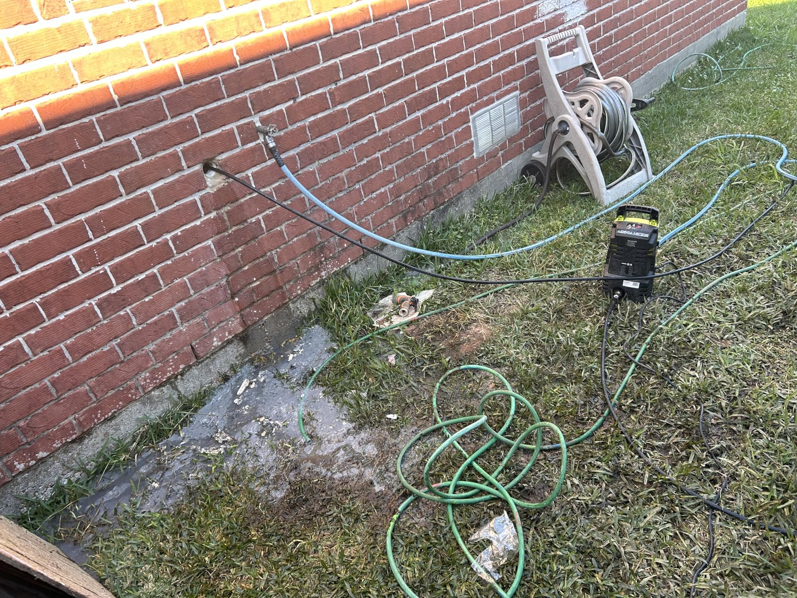 200FT Sewer Jetter Kit for Pressure Washer, 5800PSI Drain Cleaner Hose customer photo 2