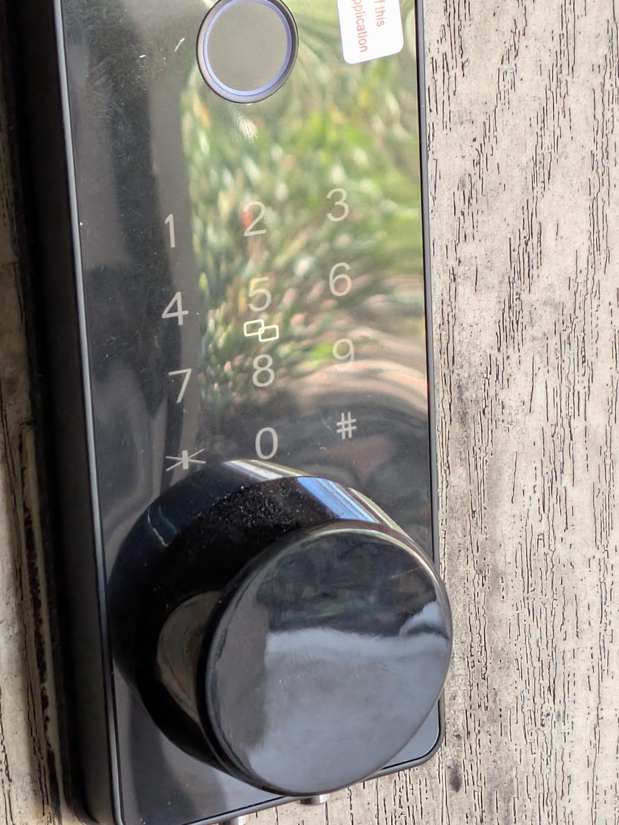 LOCKSTAR Smart Door Lock - Keyless Entry Deadbolt Door Lock - Multiple Entry Methods - APP - Fingerprint Touch ID - Keypad Code - Card FOB - Traditional Key - Smart Home Devices customer photo 1