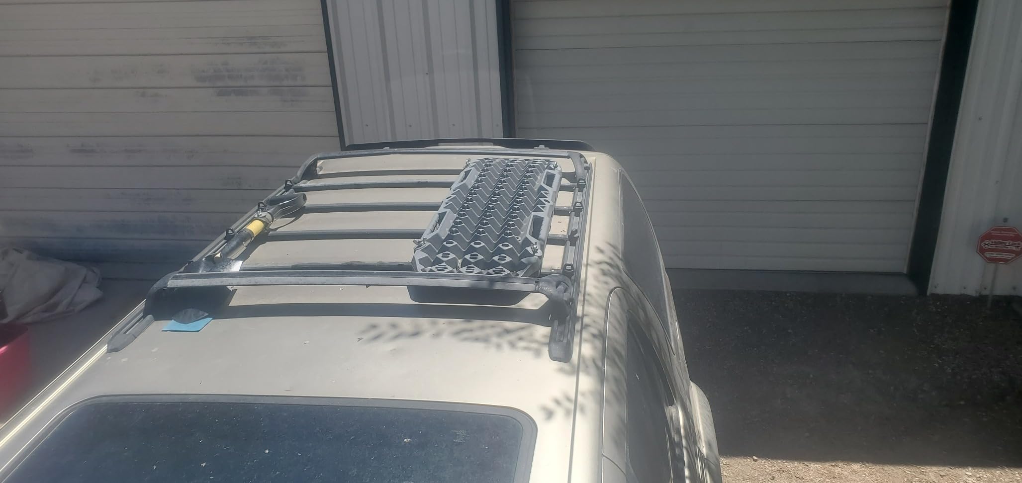 BUNKER INDUST Off Road Traction Boards, Pair Recovery Tracks Traction Mat for Vehicle Truck Jeep SUV, Mud, Snow, Sand Ramp-Orange Emergency Tire Traction Pads (Gen 10th) customer photo 2