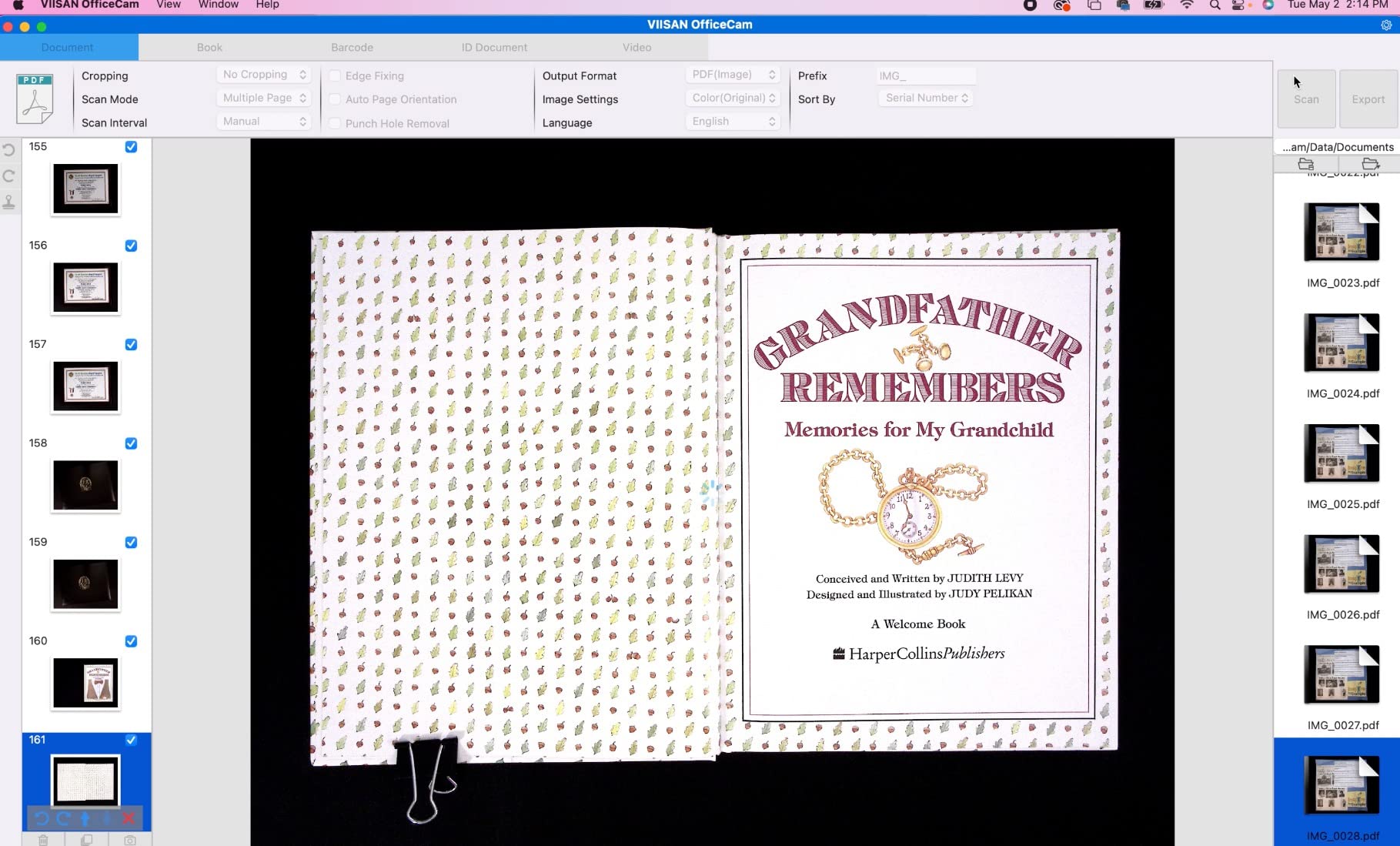 VIISAN Large Format Book & Document Scanner, Capture Size A2/A3, 26MP USB Document Camera with Auto-Flatten, Fingerprint Removal Technologies, Multi-Language OCR, Compatible with Windows & macOS customer photo 2