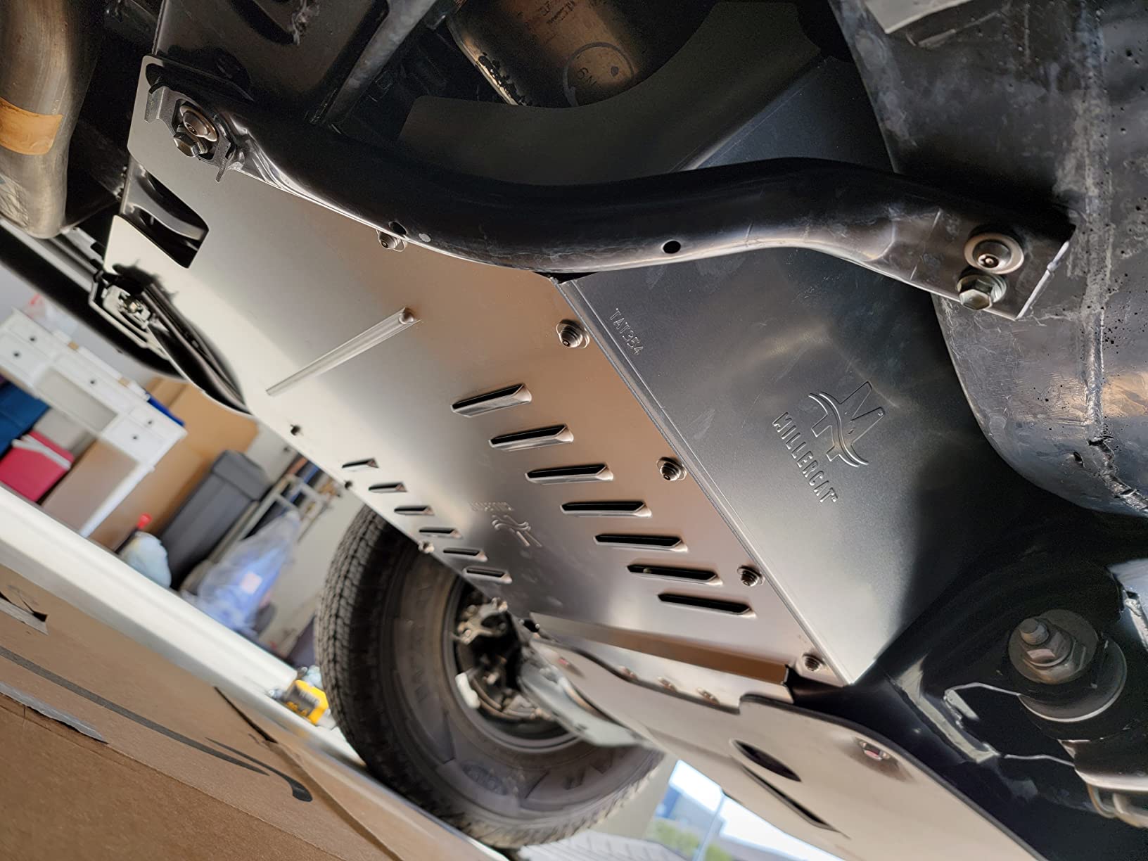 Anti-Theft Cat Shield, Fits 2016-2023, 2.7L Toyota Tacoma RWD - Miller CAT Aluminum Catalytic Converter Protection customer photo 1