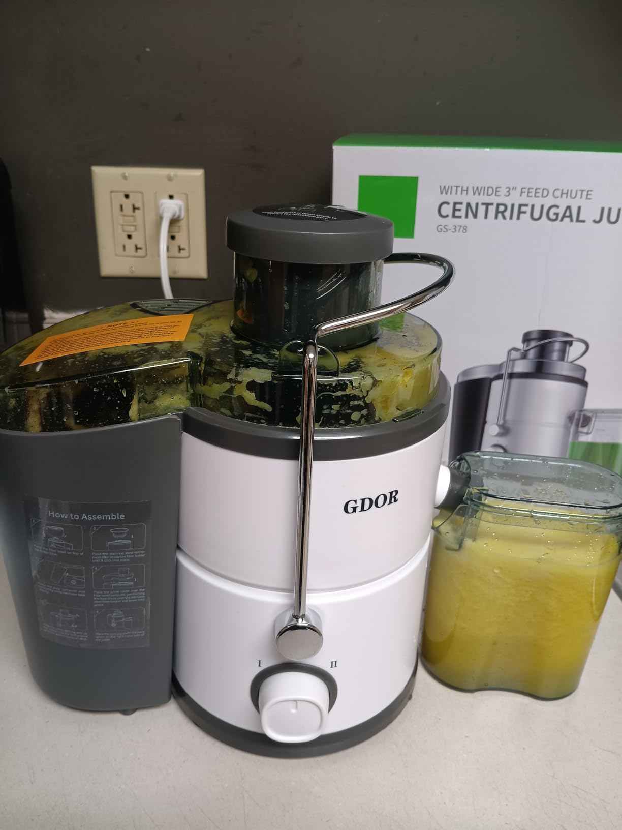 GDOR 800W Juicer Machine, 3