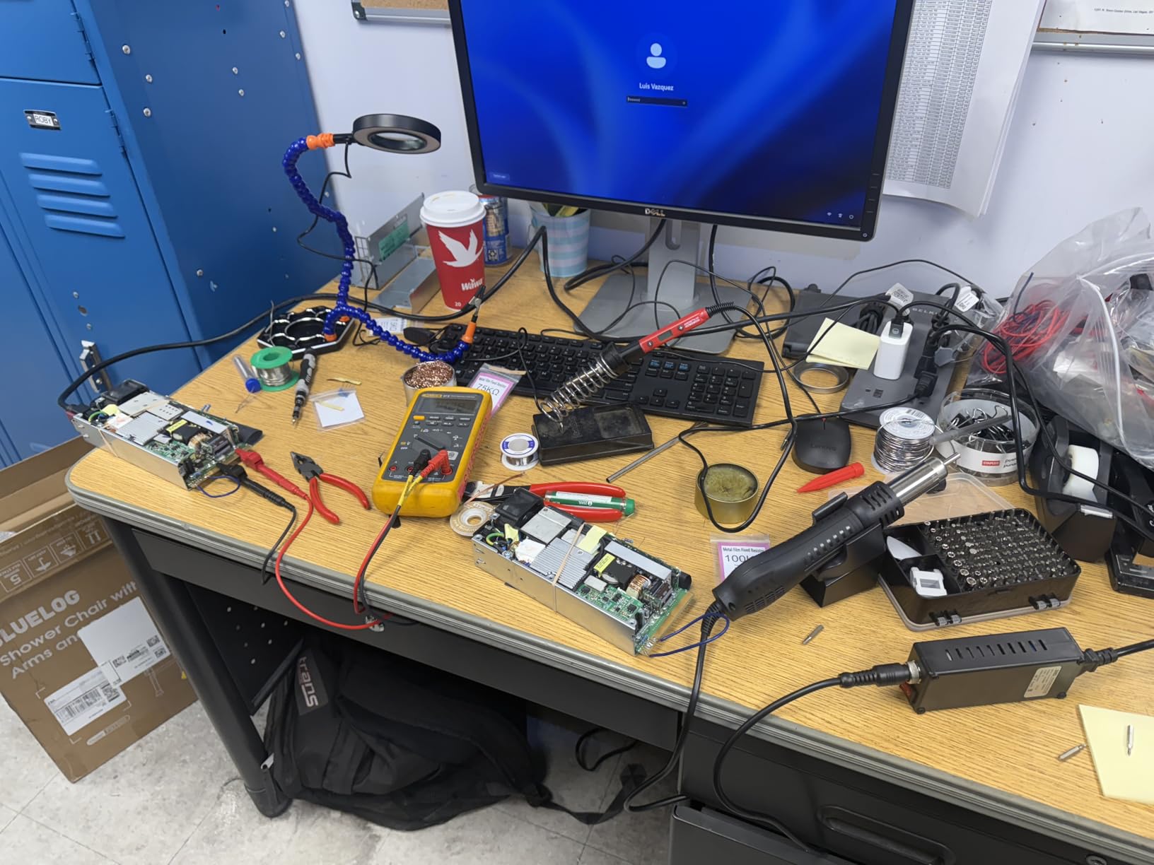 LRT 8858 Micro Hot Air Station SMD Rework Desoldering Digital Heat Gun customer photo 2