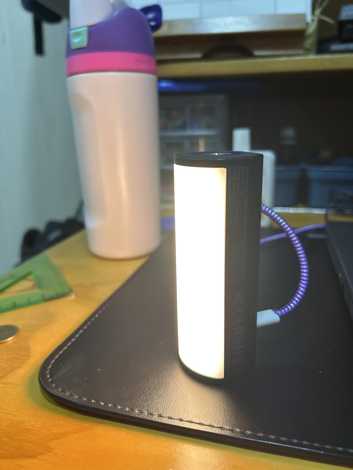 ULANZI VL119 Handheld Light Wand, 360° RGB LED Video Light Stick for Photography, 3300mAh Rechargeable Tube Light for Video Shooting, 2500-9000K Dimmable Camera Light with LCD customer photo 1