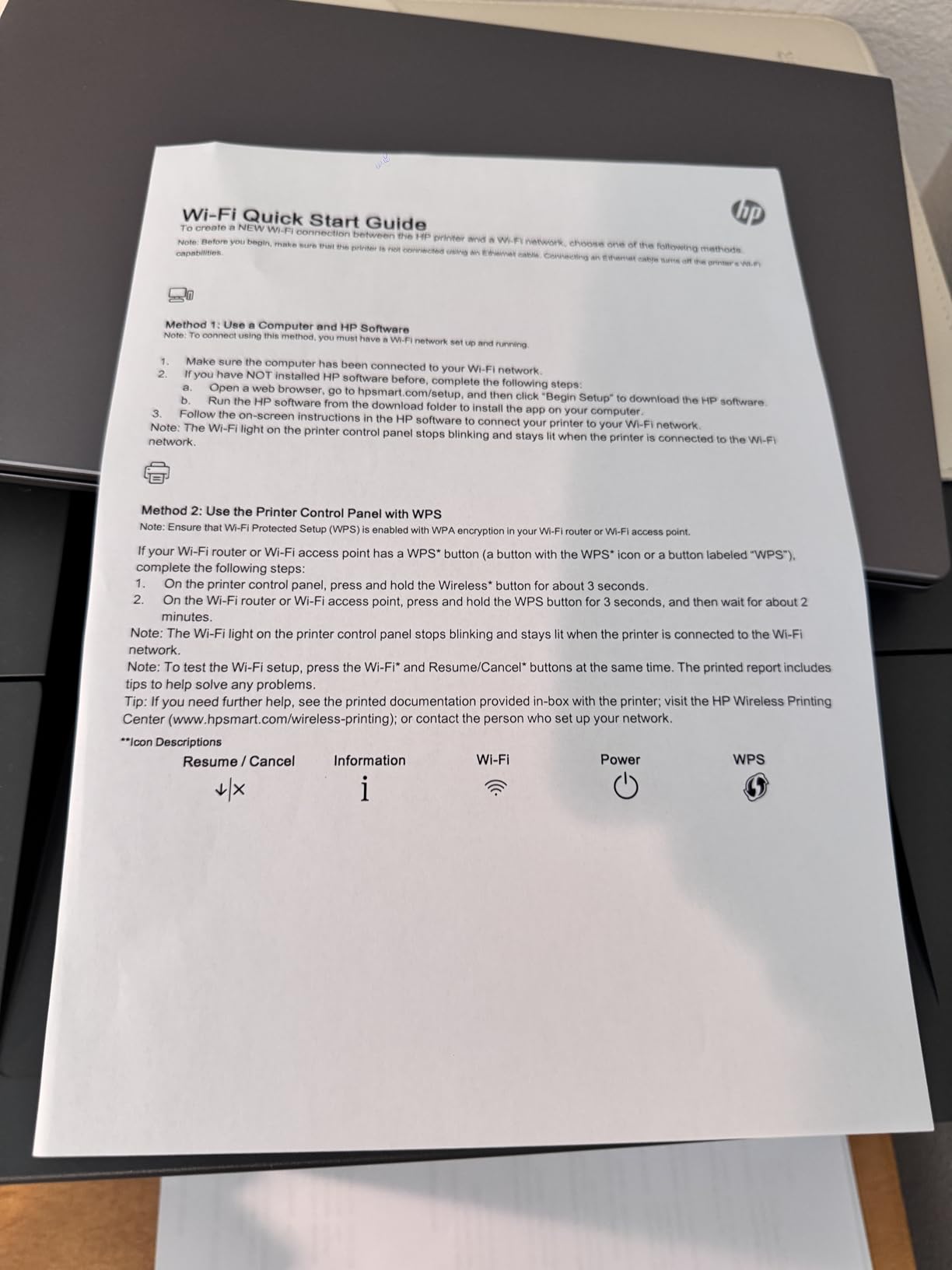 HP LaserJet Pro 3001dw Wireless Black & White Printer, Best-for-Office customer photo 2