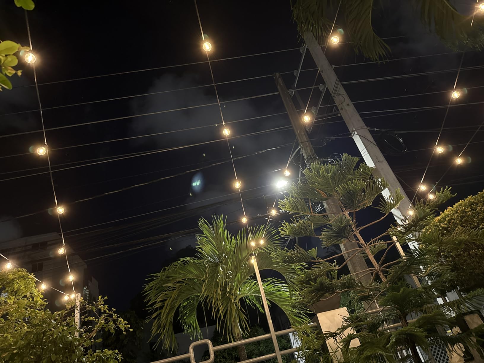 XMCOSY+ Smart Outdoor String Lights, 75Ft G40 Globe Patio Lights with 34 Dimmable LED Bulbs, WiFi & APP Control, Work with Alexa customer photo 2