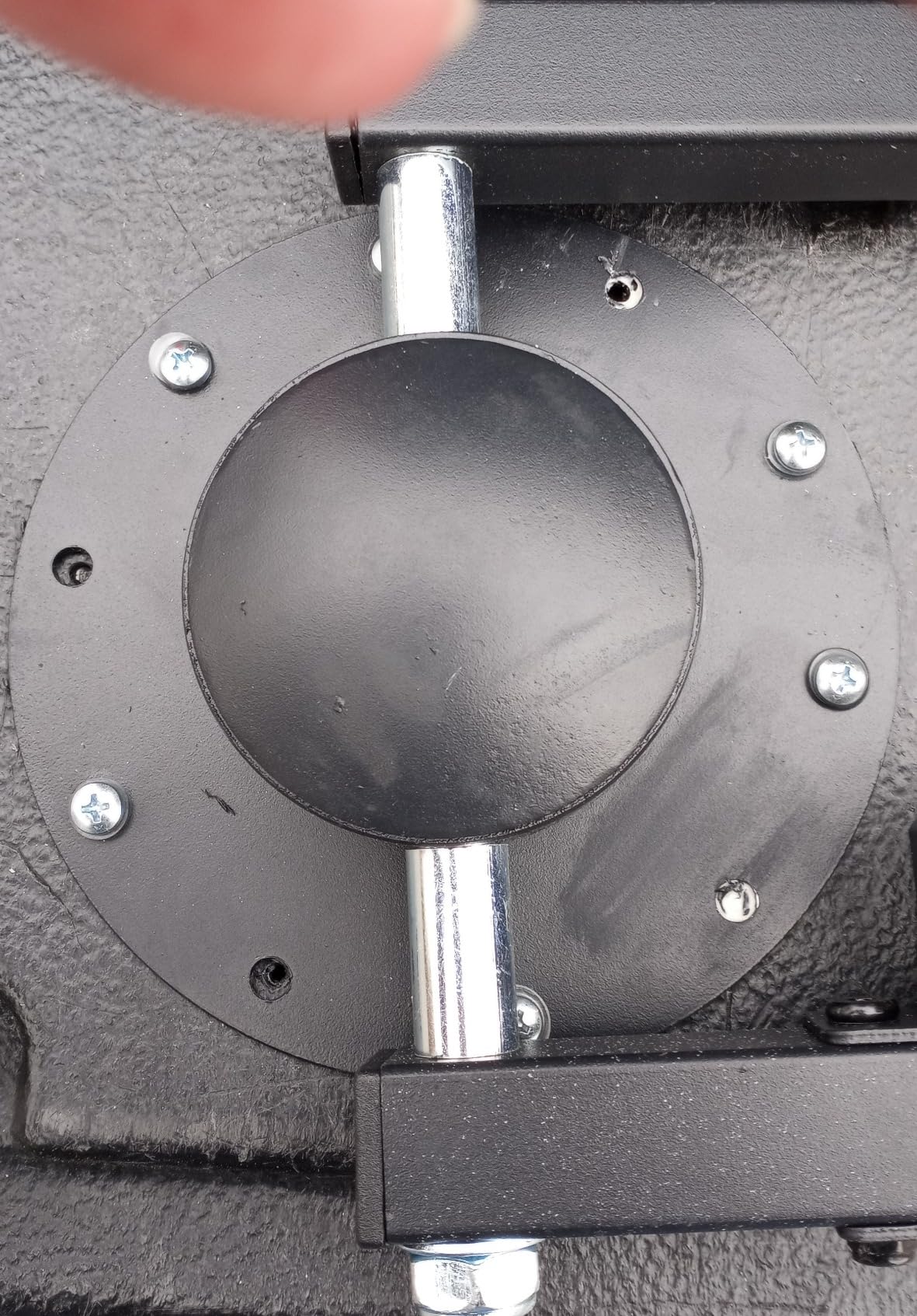 AA Product Tailgate Rack Foldable Pickup Truck Tailgate Ladder Accessories with Handrail for Truck Easy Install Durable Steel Omni-Directional Ladder Rack Capacity 300 lbs(USPTO Patent Pending) customer photo 1