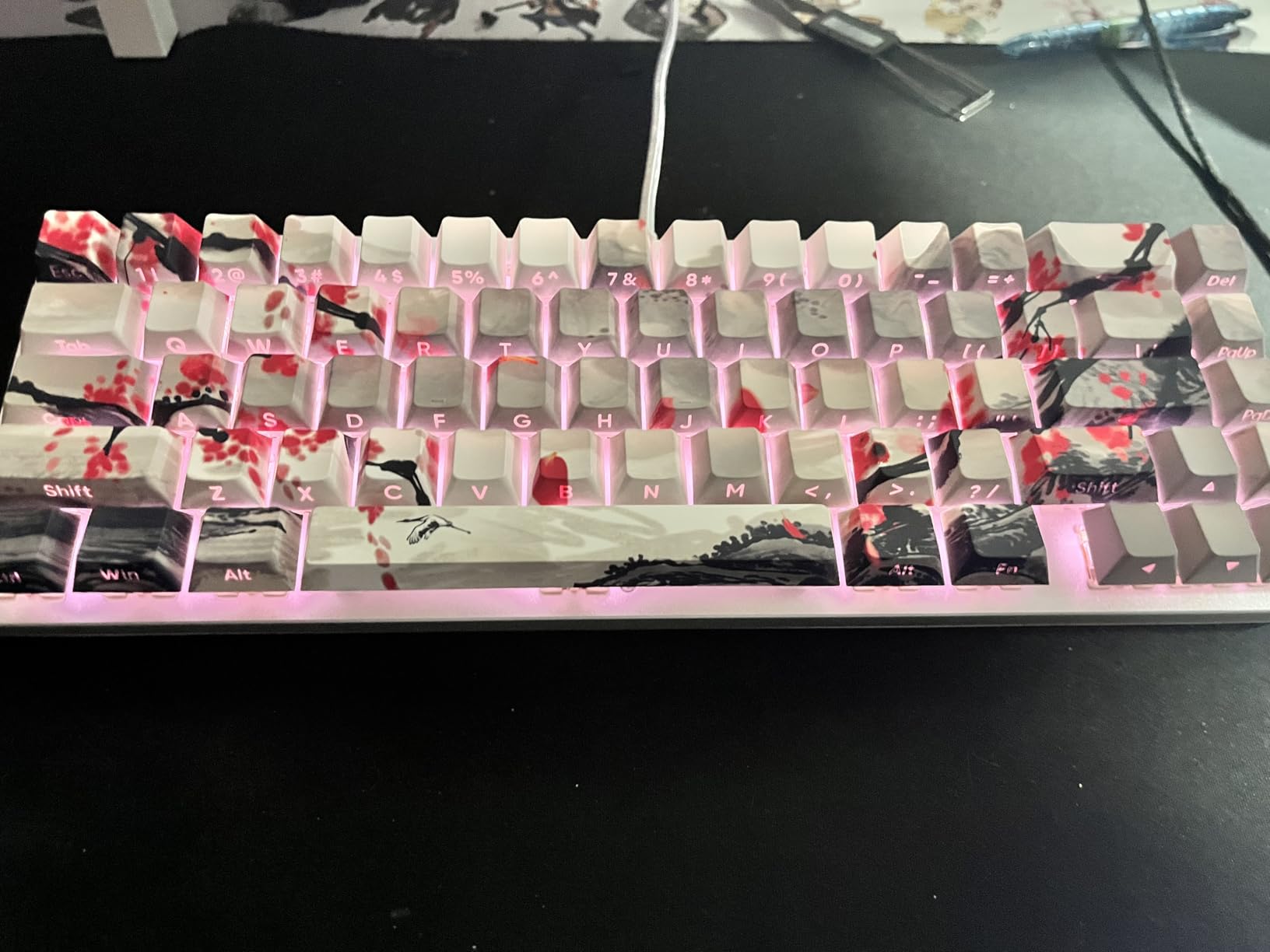 GLORIOUS Gaming GMMK 2 TKL Mechanical Keyboard - Custom 65% Keyboard - Compact -Hotswap w/Cherry Mx Style Switches - Incl. Double Shot Keycaps & Linear Switches - PC Gaming Setup Accessories customer photo 1