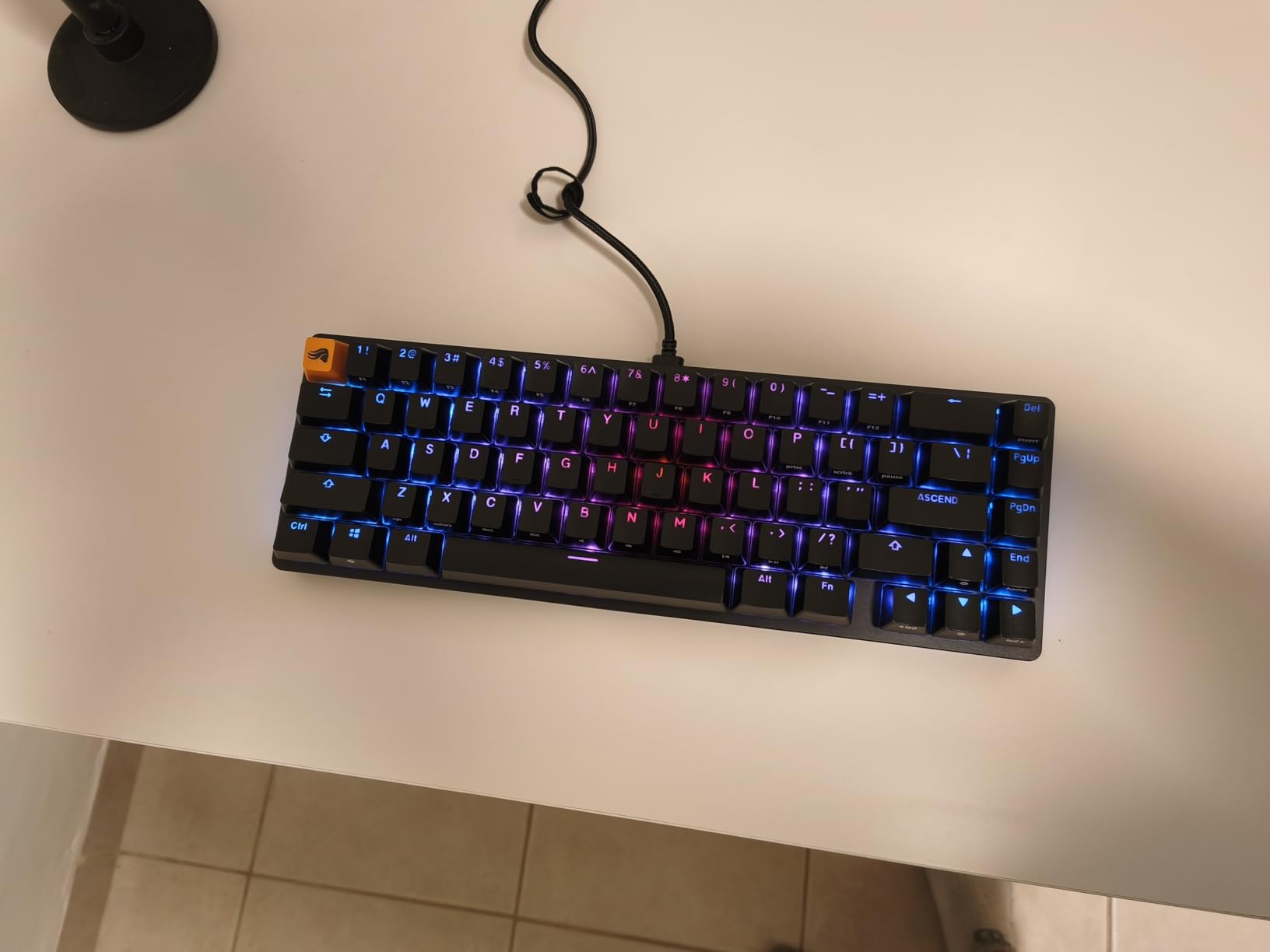 GLORIOUS Gaming GMMK 2 TKL Mechanical Keyboard - Custom 65% Keyboard - Compact -Hotswap w/Cherry Mx Style Switches - Incl. Double Shot Keycaps & Linear Switches - PC Gaming Setup Accessories customer photo 2