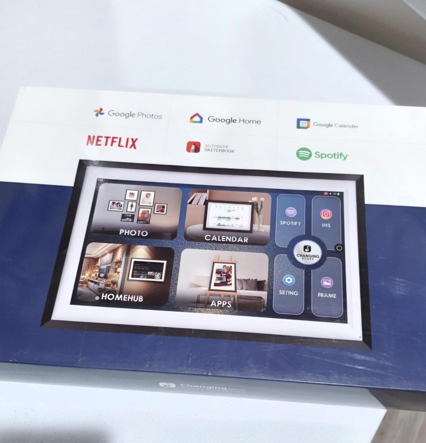 All-in-one Smart Display 10.1-inch with Google Digital Calendar, Voice Assistant, Home Hub customer photo 1