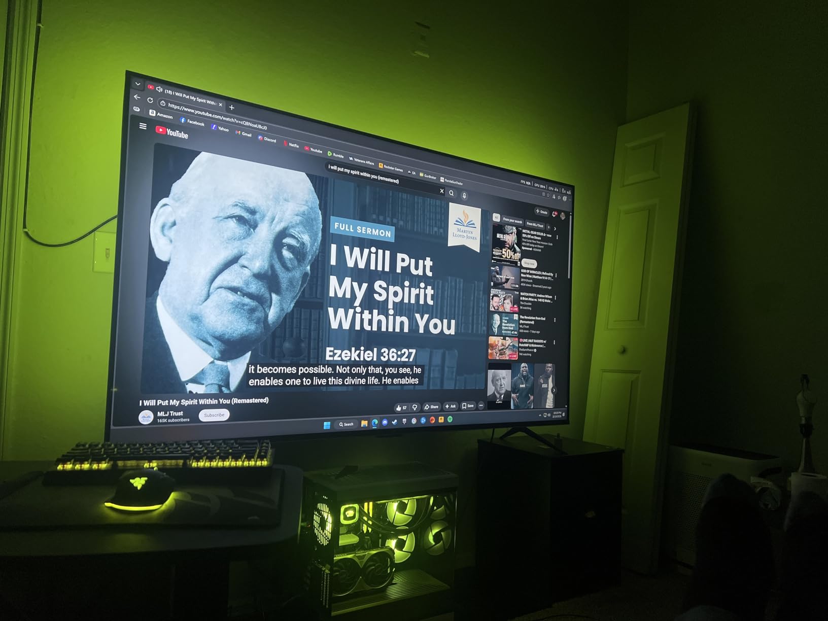 maylit ICRGB TV LED Backlight, 18ft Bluetooth LED Lights for TV 75-85in, USB Powered TV Lights Kit with Remote and App Control, Music Sync Color Change with TV Sound, Bias Lighting for HDTV Room Decor customer photo 1