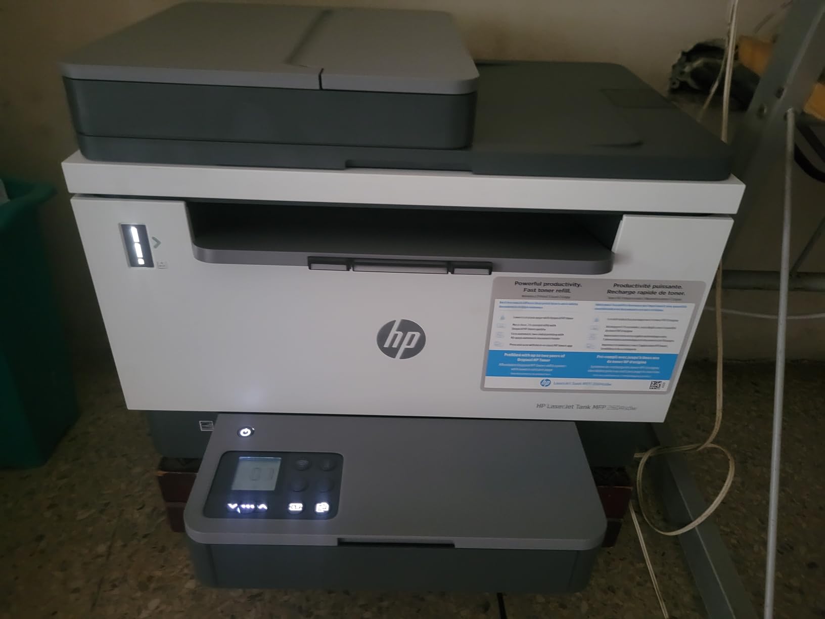 HP LaserJet Tank MFP 2604sdw Wireless Black & White Printer Prefilled with Up to 2 Years of Original Toner customer photo 1