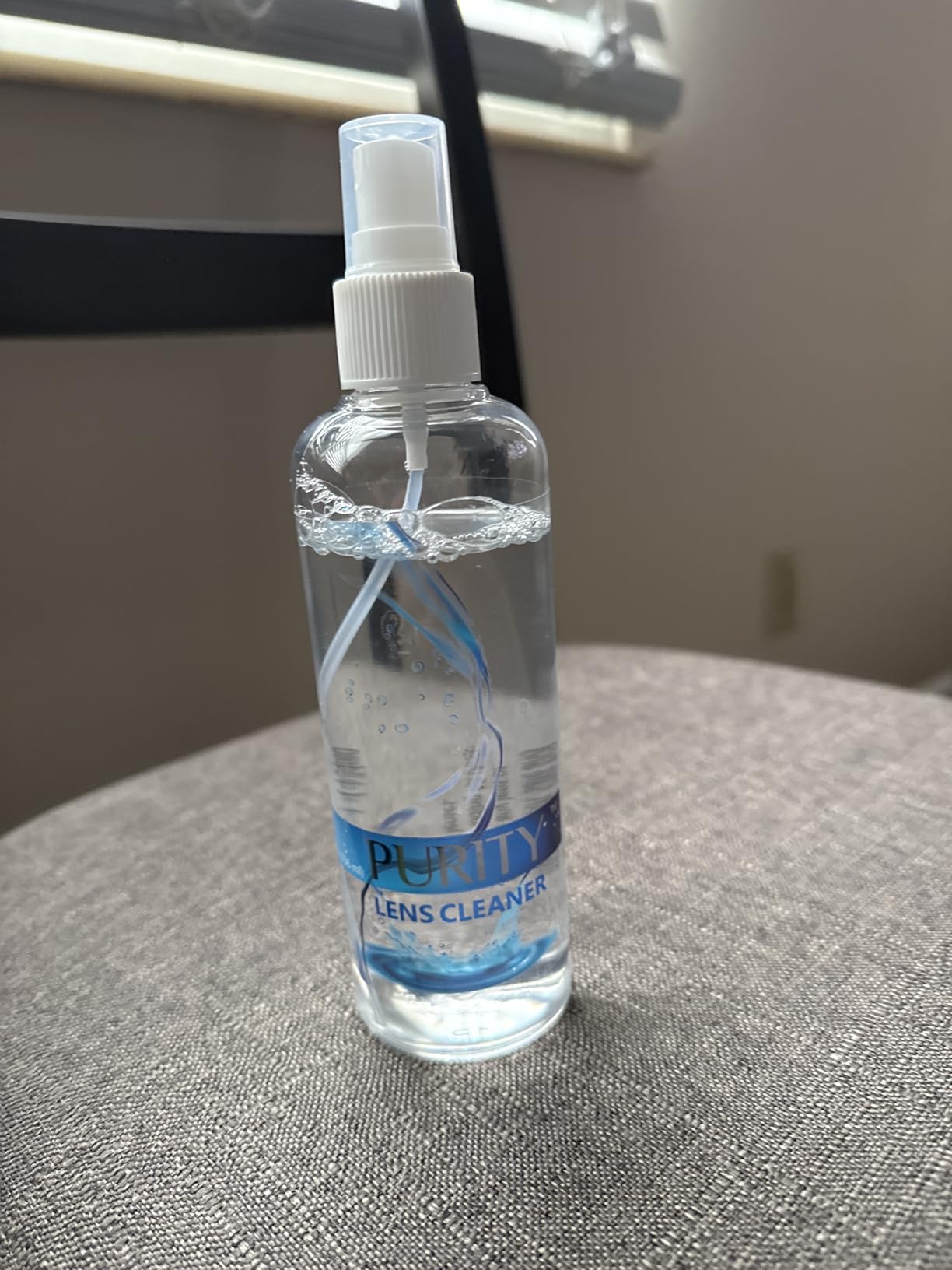 Purity Eyeglass Lens Cleaner Kit - 2 x 8oz and 1 x 2oz Lens Cleaner Spray Bottle + 2 Microfiber Cleaning Cloths - Safe for All Lenses (AR Coated Included), Eyeglasses and Screens - Clear customer photo 2