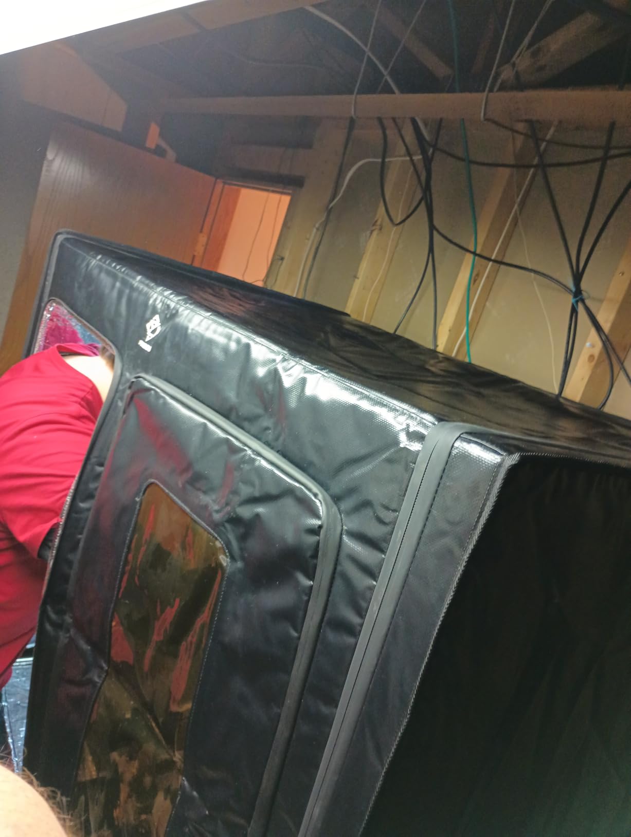 3D Printer Enclosure with Ventilation Kit - Thermal Insulation Cover & Fume Extraction Tent for FDM/DLP, SLA/LCD 3D Printers(Size 800*1000*1200mm) customer photo 1