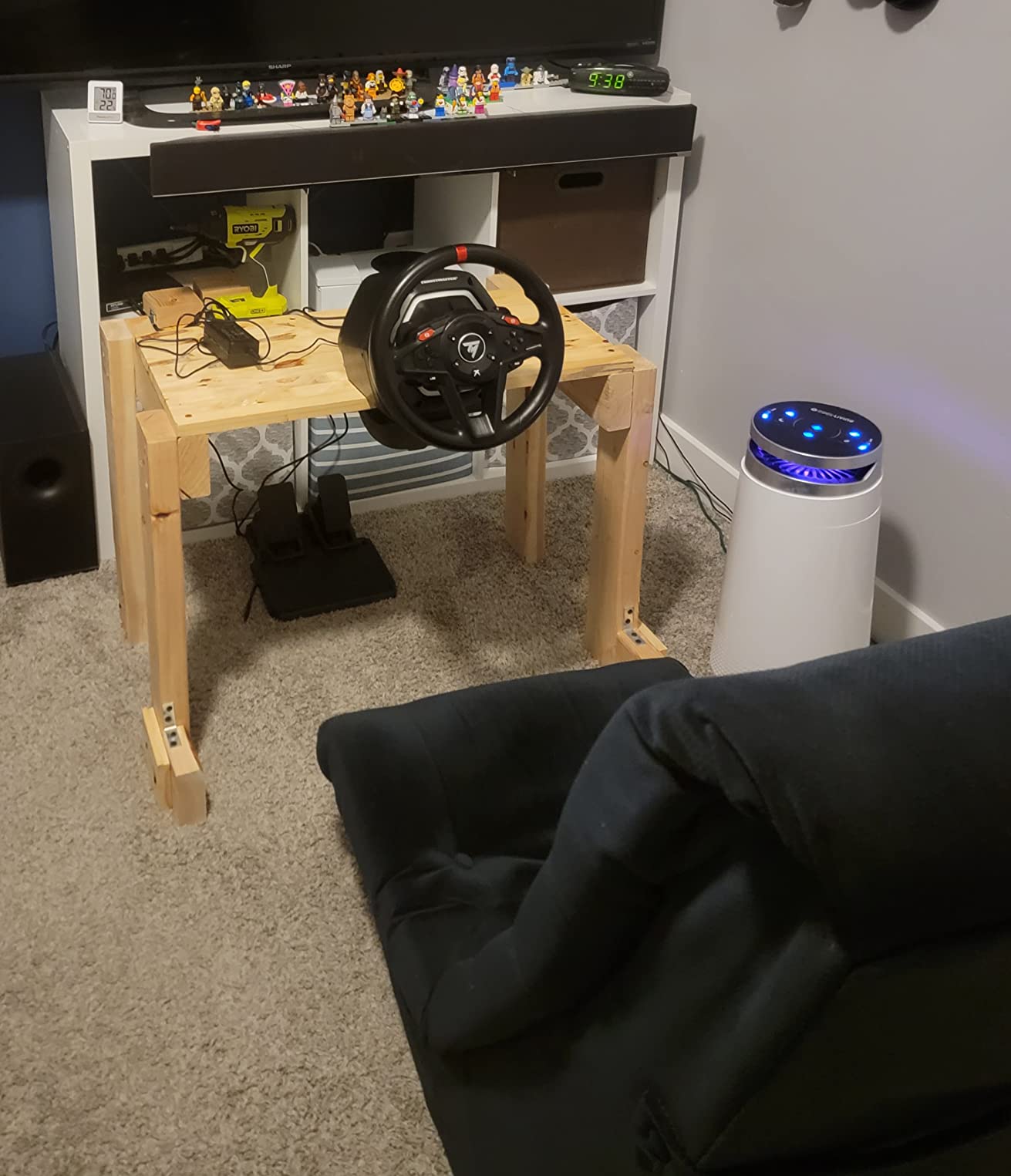 Thrustmaster T128 Racing Wheel & Pedal Set for PS5, PS4 and PC - Force Feedback Gaming Steering Wheel for Driving Simulator customer photo 1