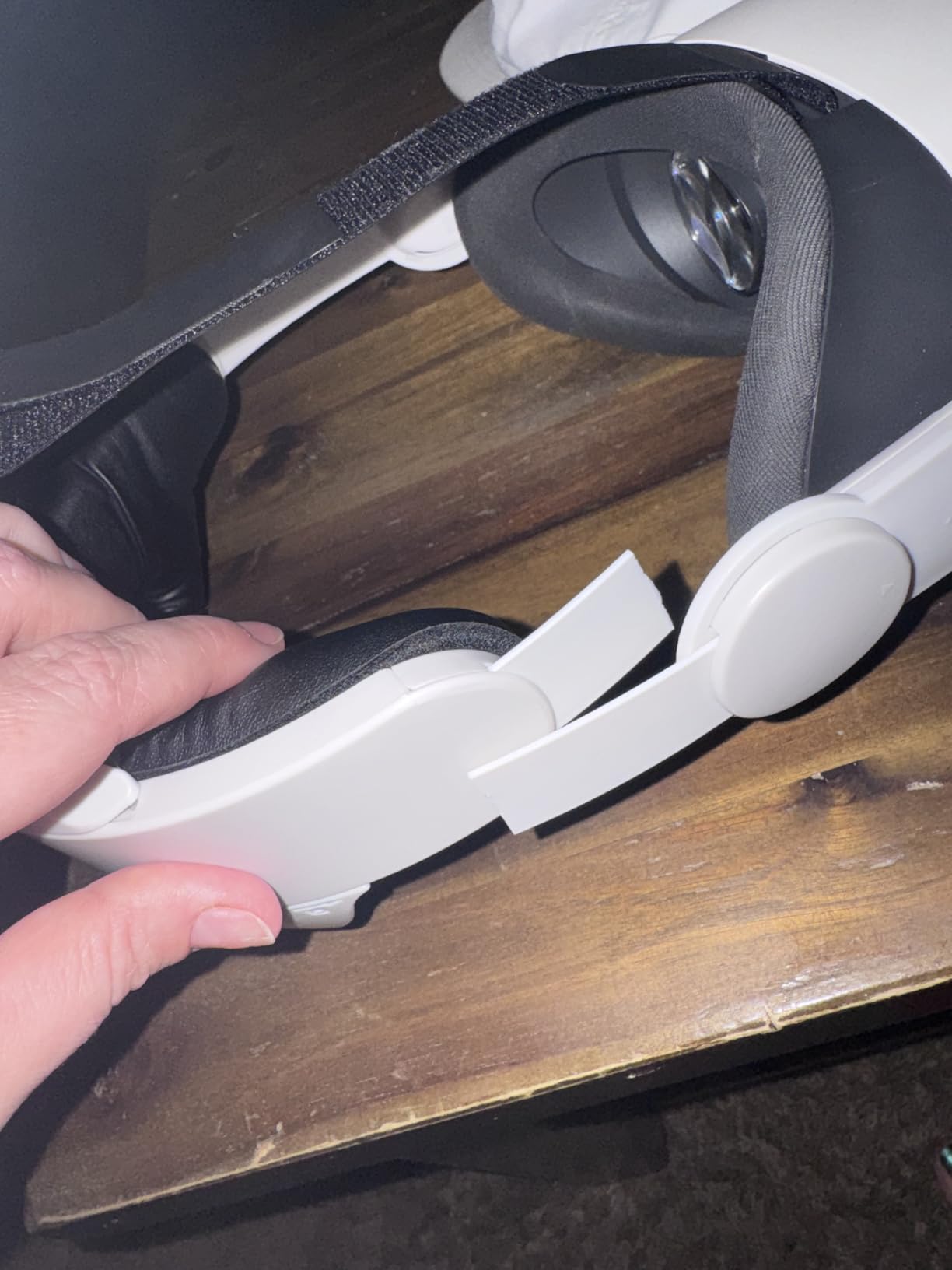 Saqico Head Strap for Meta Oculus Quest 2/3/3s, 3-in-1 Adjustable Halo Headband, Replacement for Elite Strap, Enhanced Comfort Gaming Immersion VR Accessories Compatible with Oculus/Meta Quest 2/3/3s customer photo 1